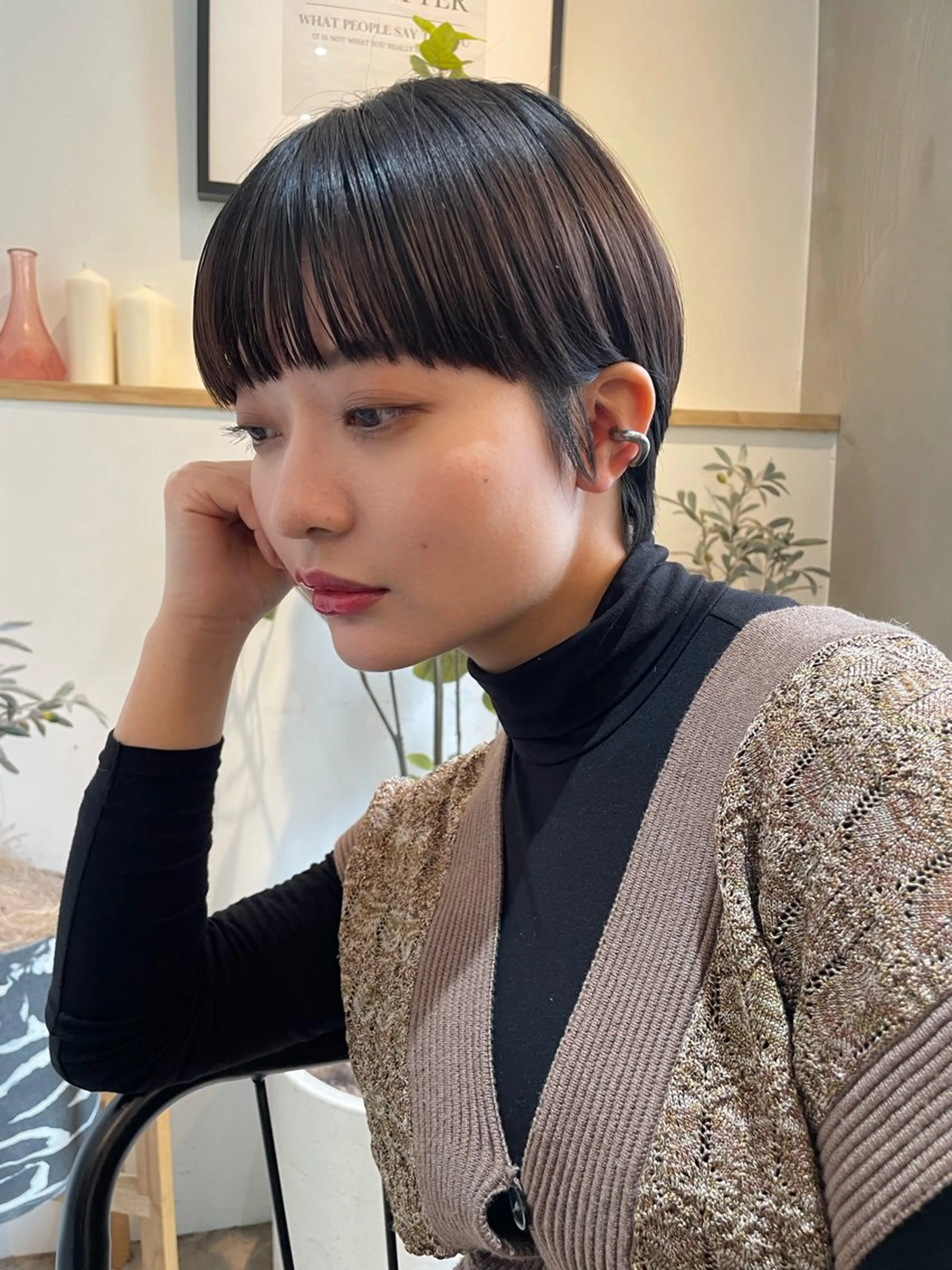 ショート カラー ショートヘア カット ヘアカラー トリートメント Kouta/似合わせ /パーマ/カラーのヘアスタイル