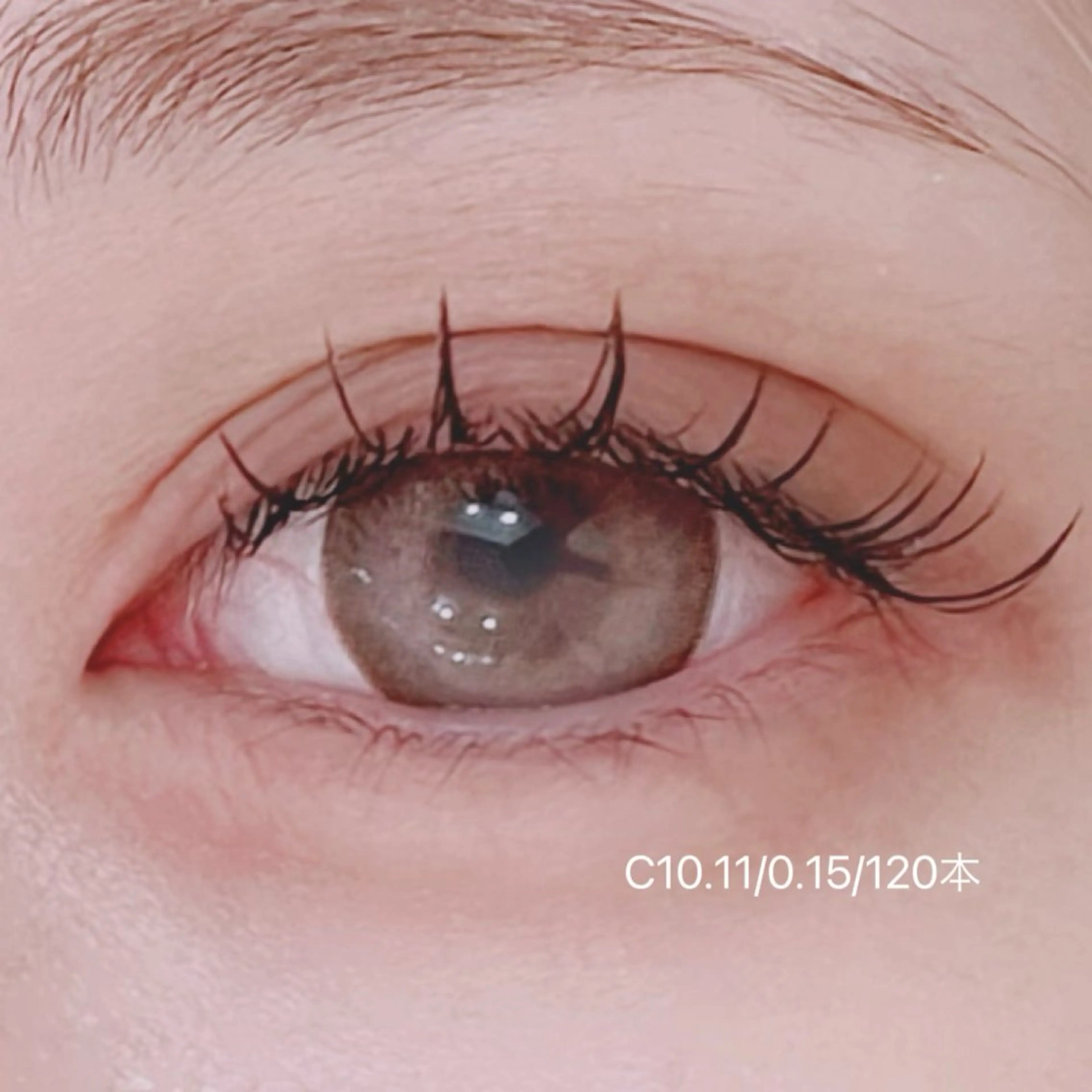 👀高持続◎LEDマツエク☆フラットラッシュ120本の写真