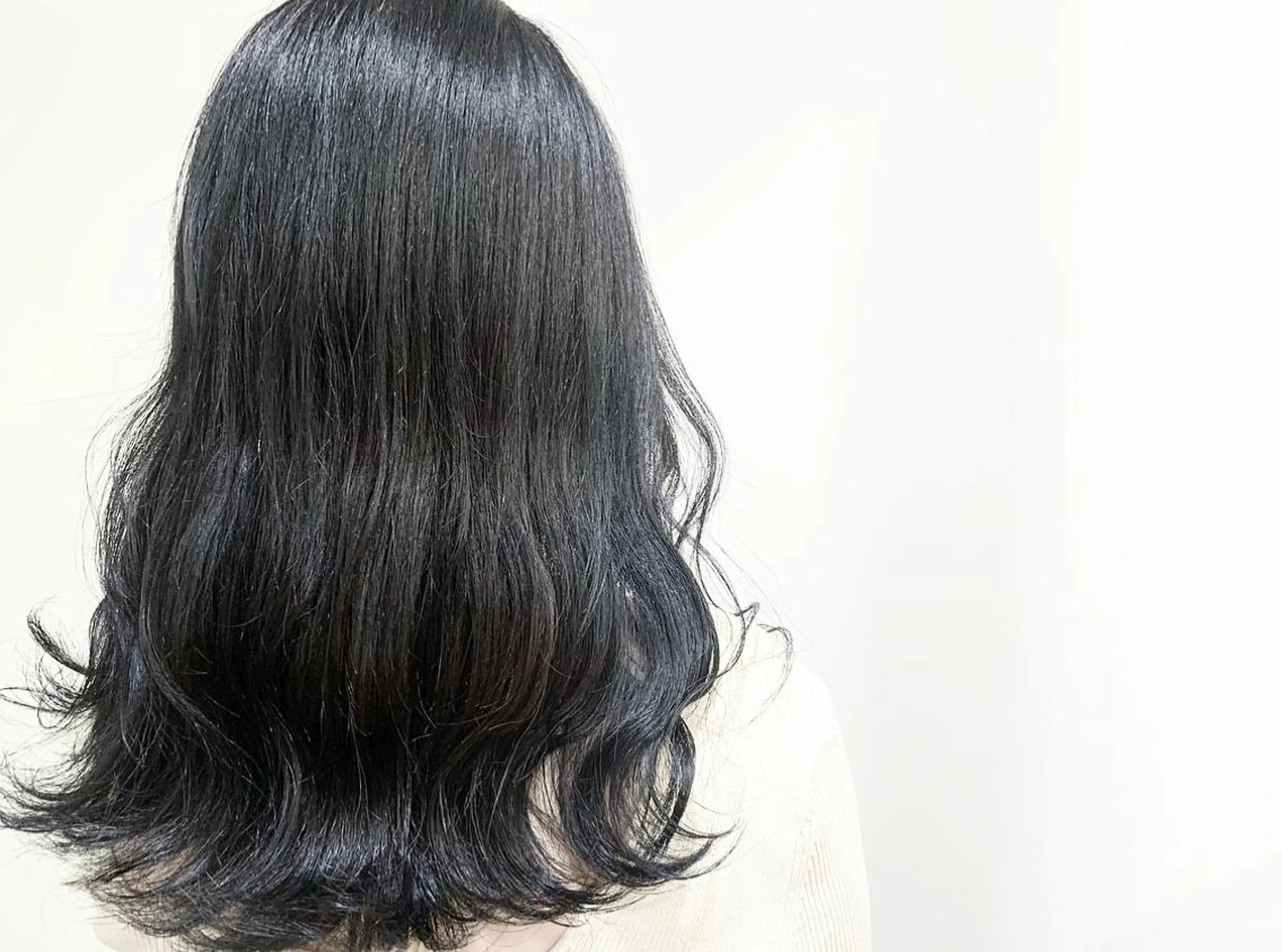 ロング カラー カット あべ ゆうかのヘアスタイル