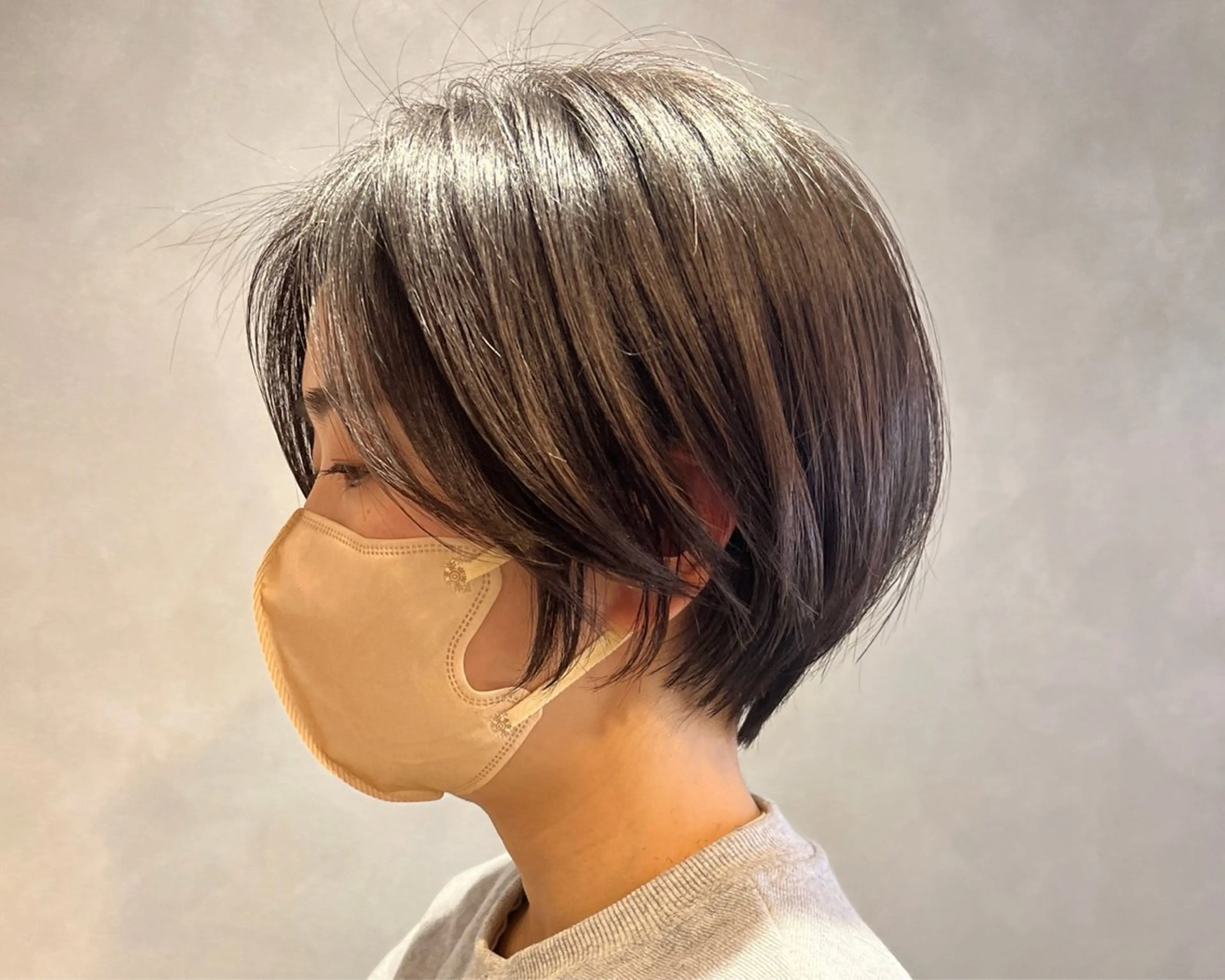 ショート カット ヘアカラー トリートメント 田尻 維孝/ショート/ボブのヘアスタイル