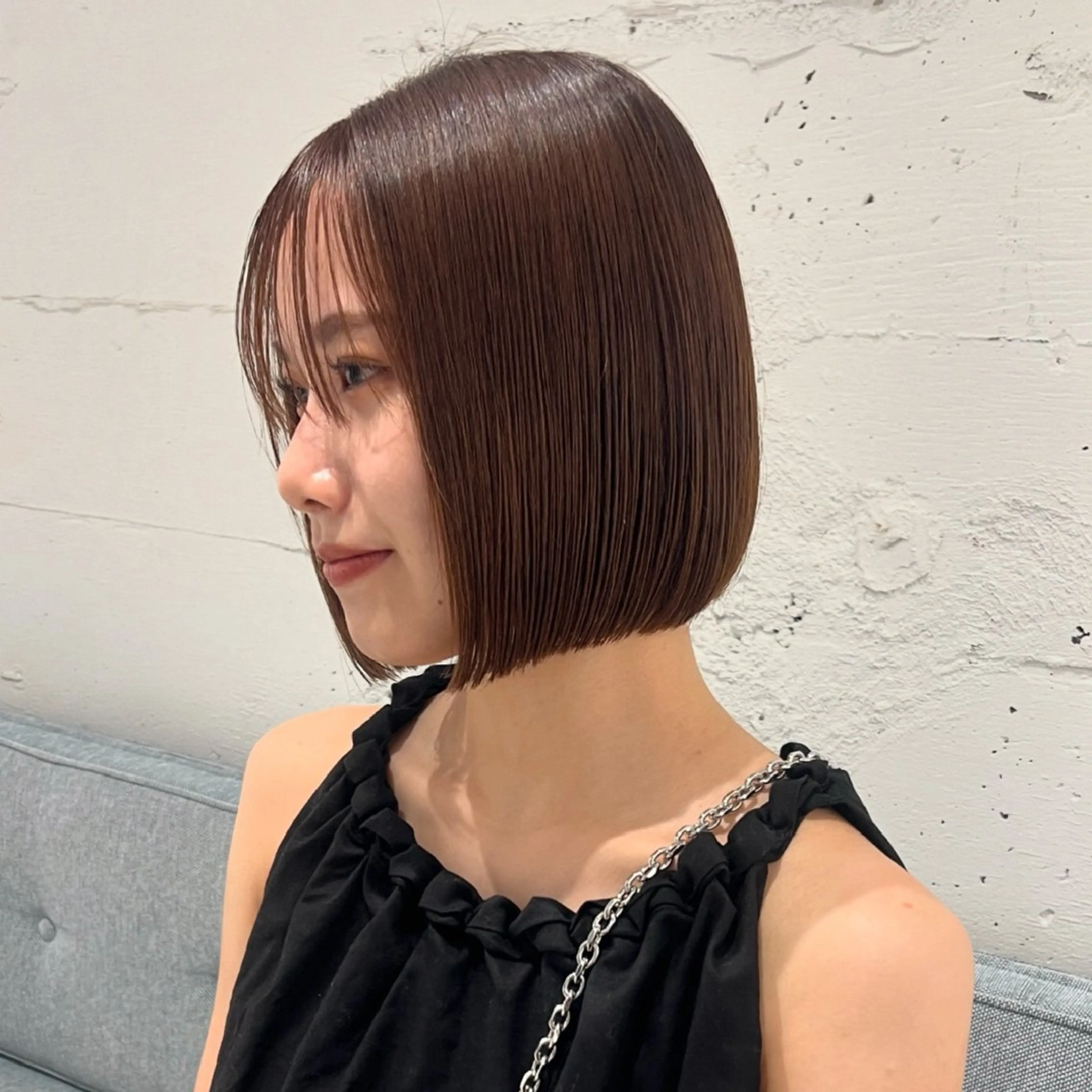 ショート 峯田 優花のヘアスタイル