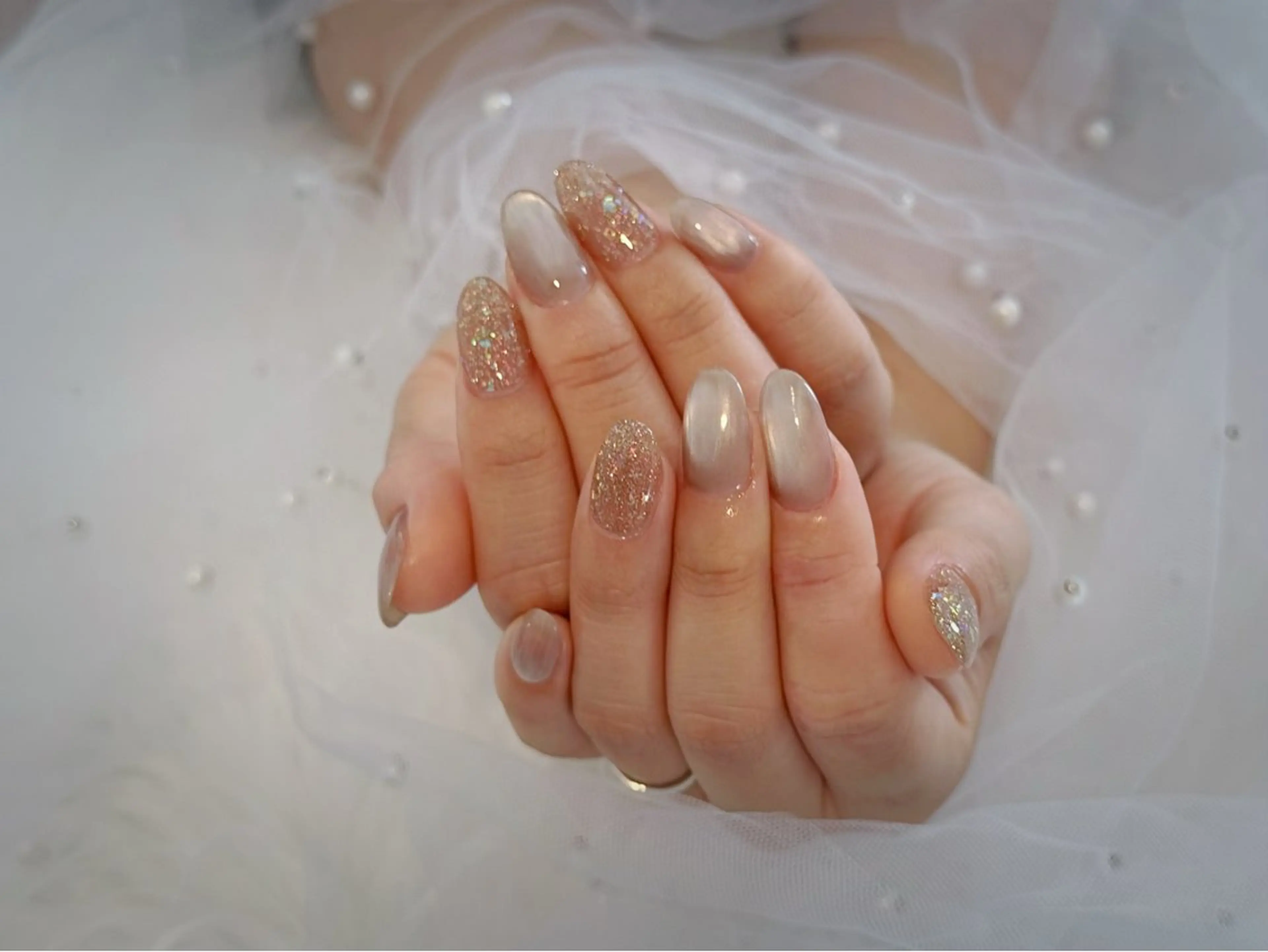 ネイル 【Eclat ｴｸﾗ】nail＆beauty所属・Eclat〔ｴｸﾗ〕 MOEKA𝜗𝜚*のネイルデザイン