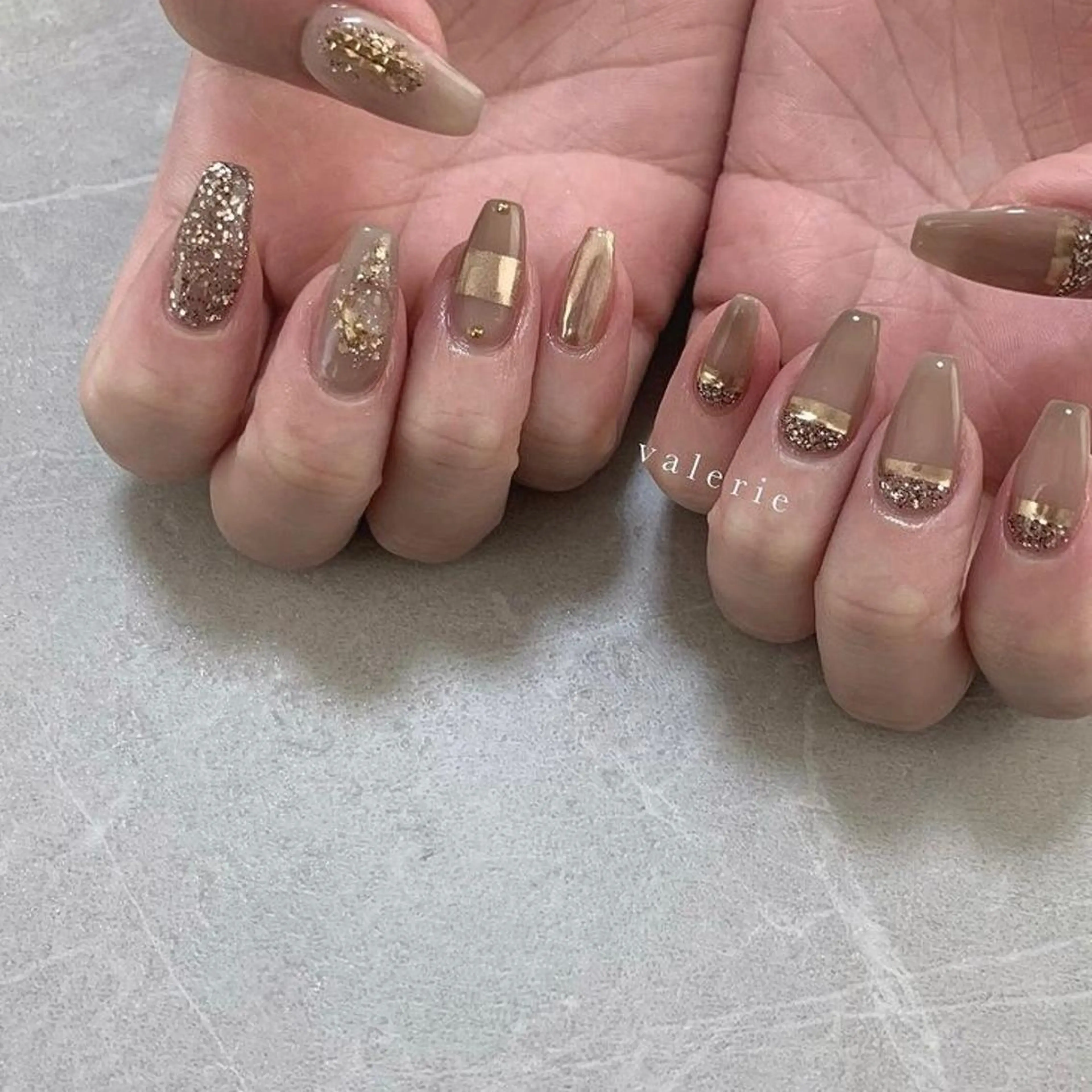 ネイル private nailsalon valerie所属・valerie /  miyuのネイルデザイン