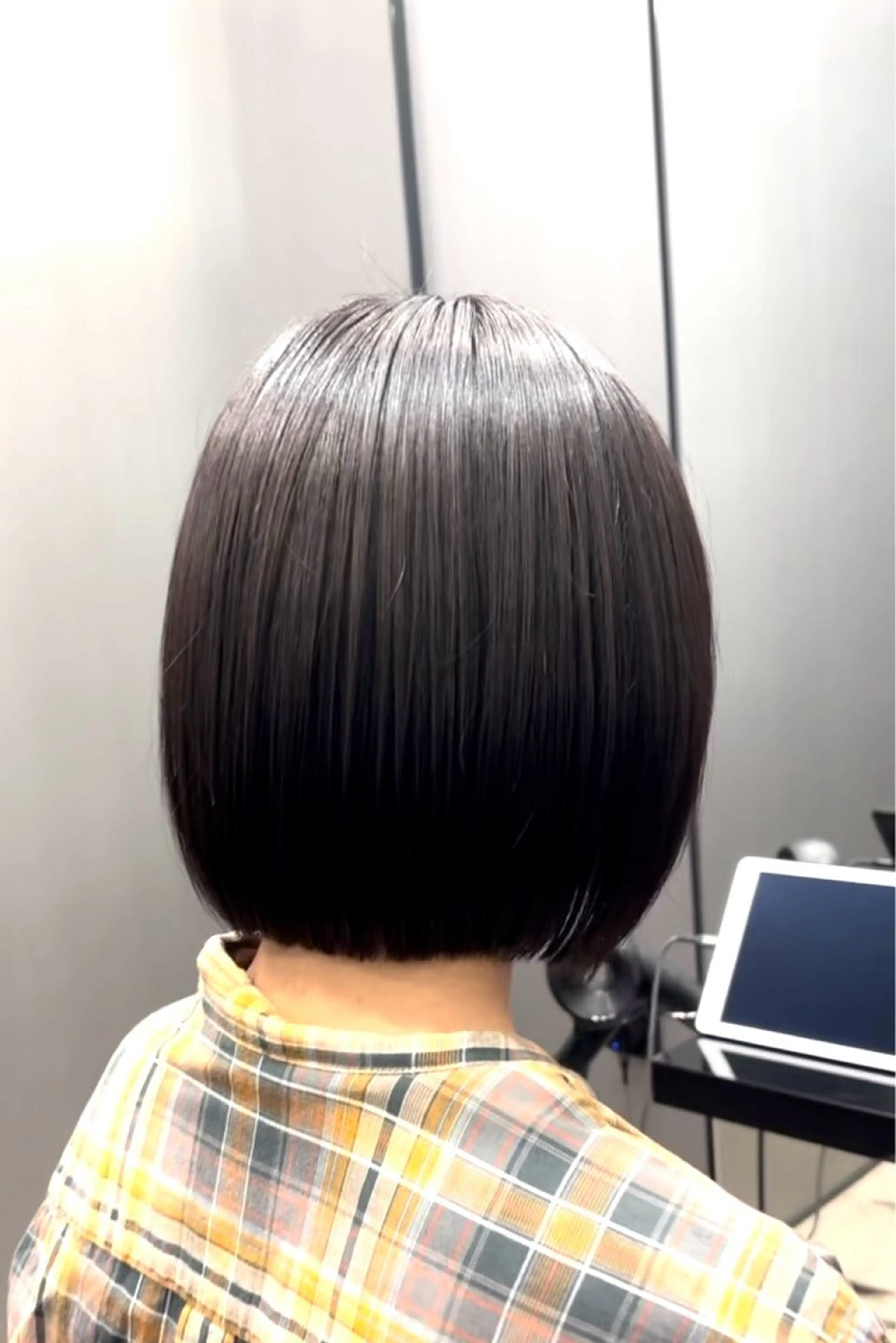 ショート ボブ 縮毛矯正 カット トリートメント HARUKI  MINATO Japan広島紙屋町店所属・hmj紙屋町店 脊戸智志のエステ・リラクイメージ