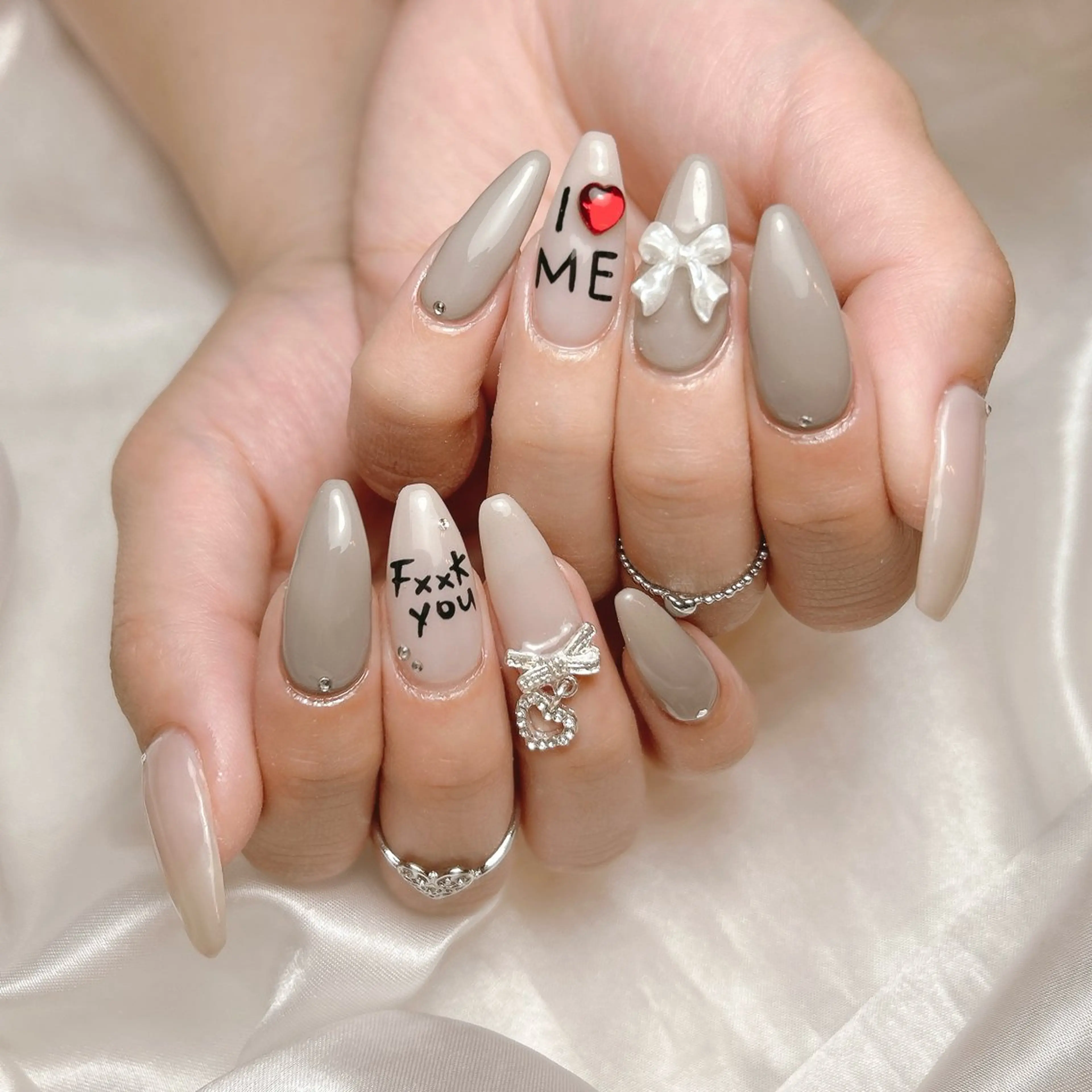 ネイル ハンドネイル junna のぞいてねのネイルデザイン