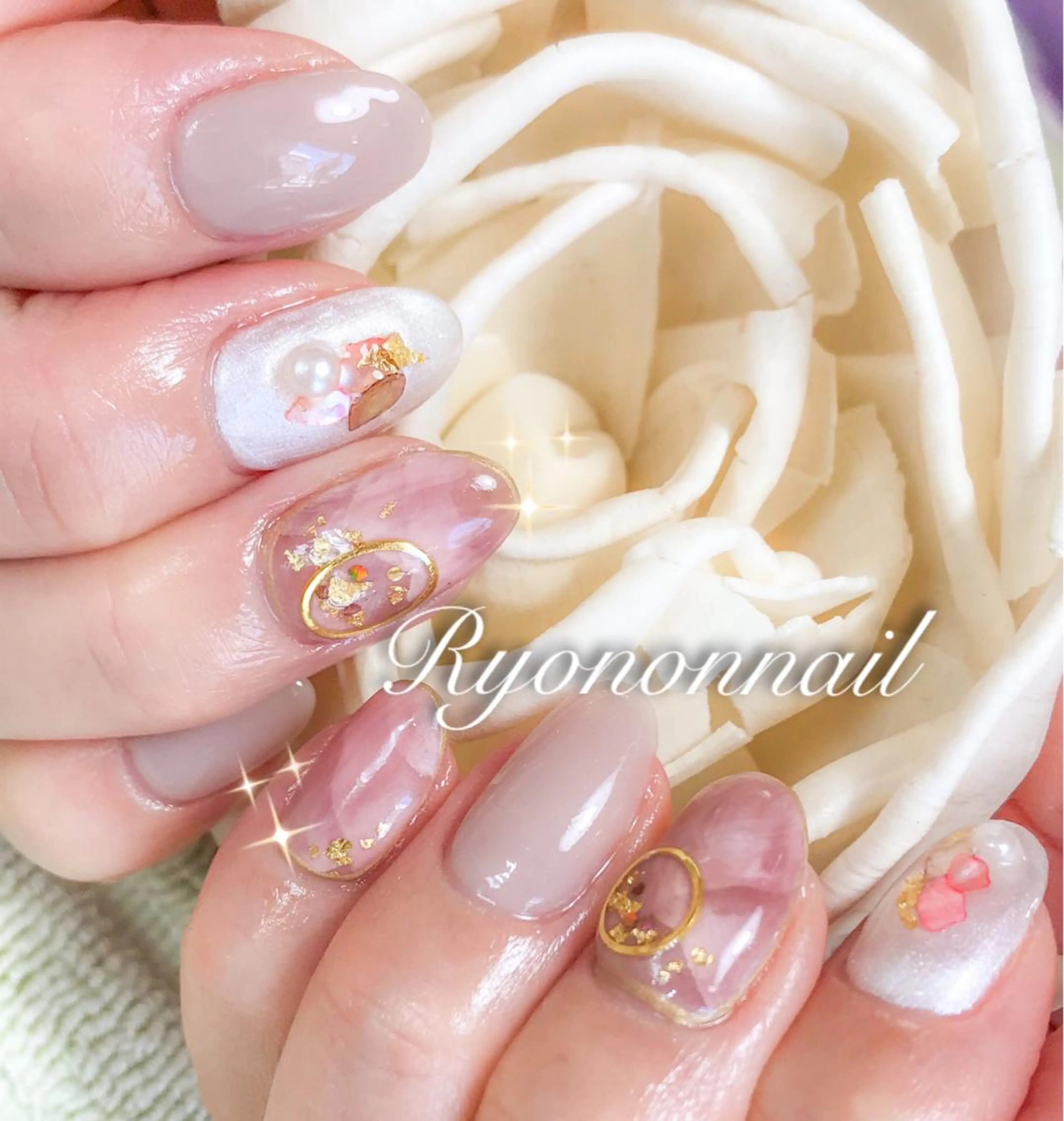 ネイル Ryononnail(リョノンネイル)所属・Ryononnail 上谷典子のネイルデザイン