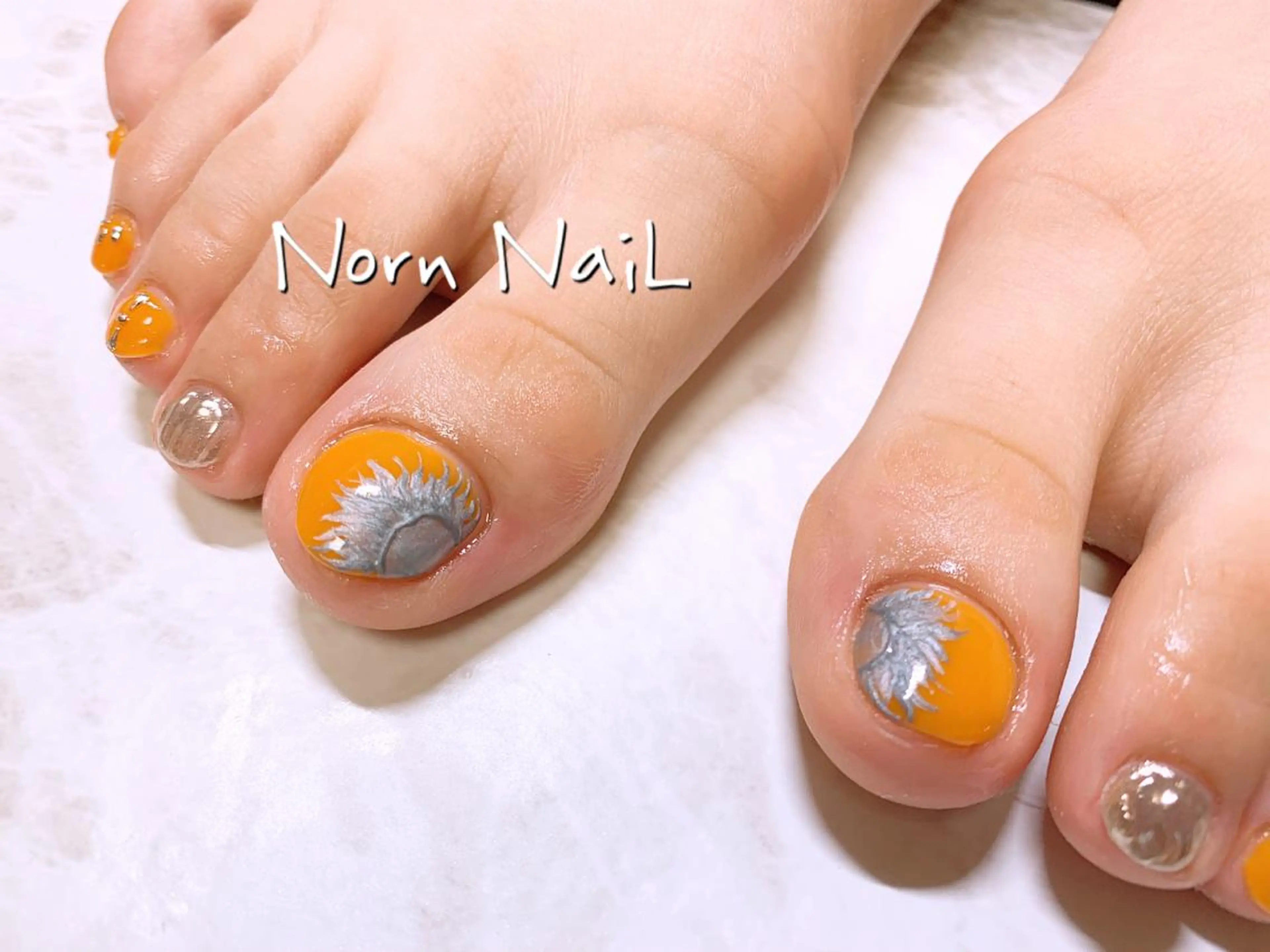 ネイル フットネイル U Ayaのネイルデザイン