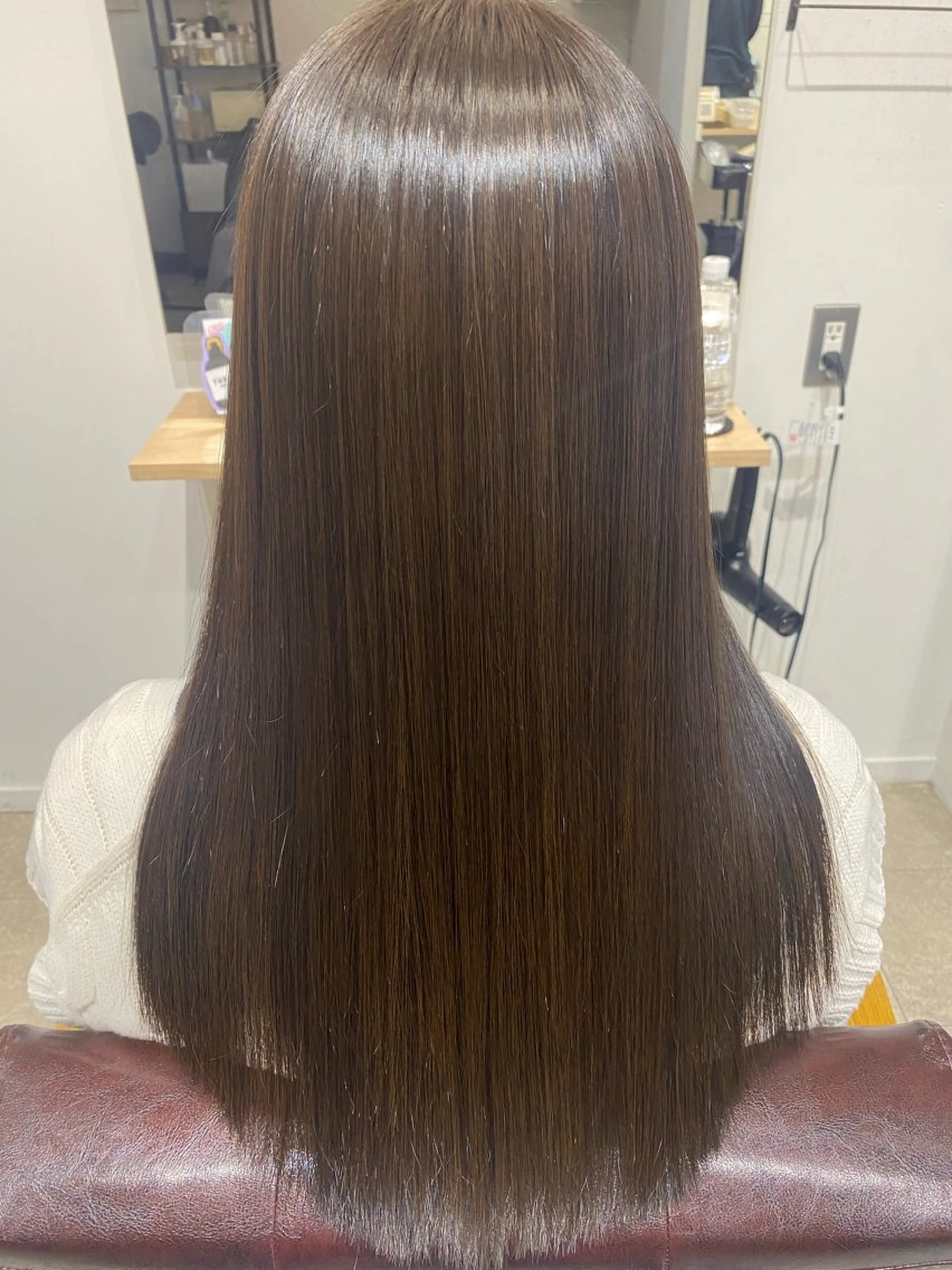 【髪質改善】地毛風ストレートの写真