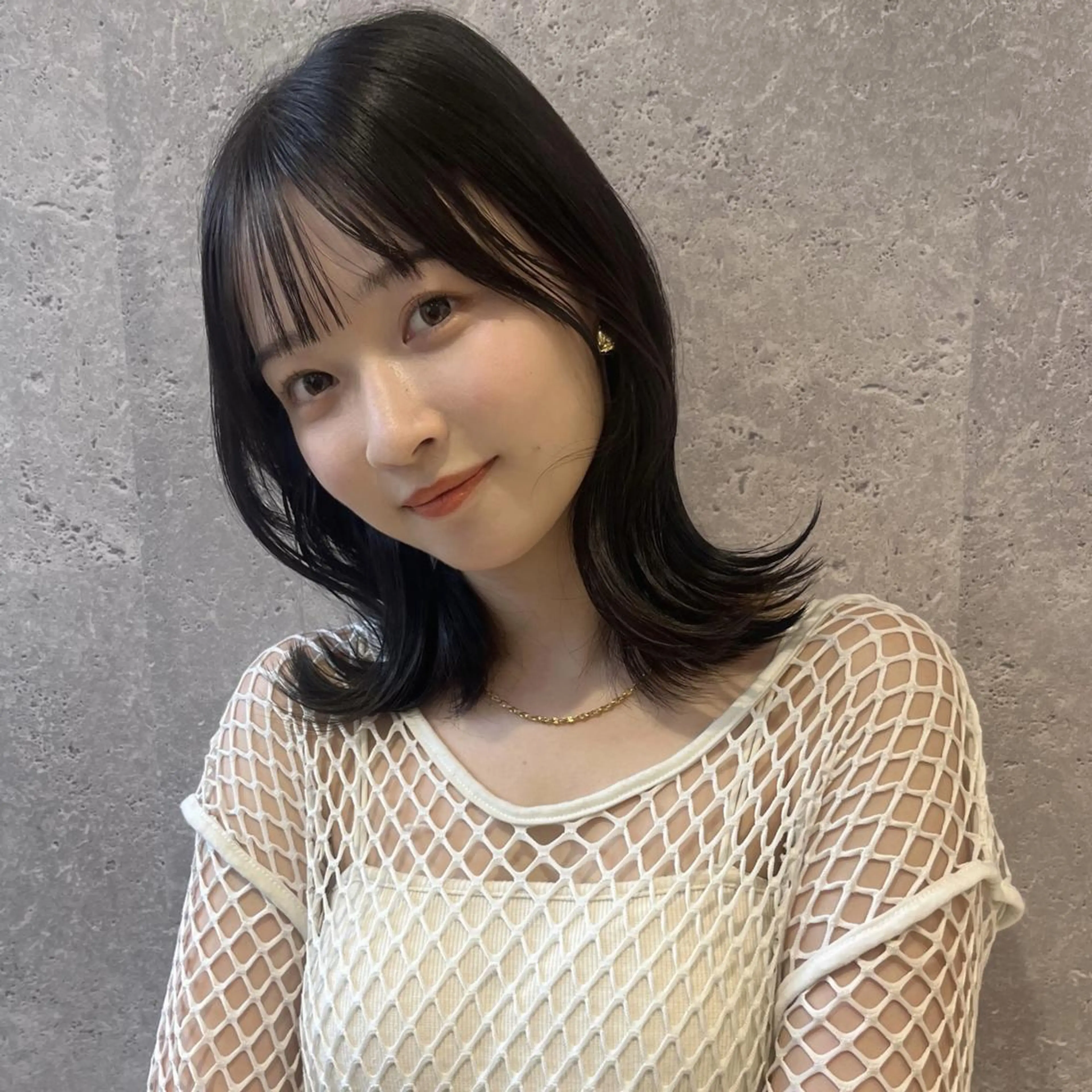 セミロング 🩰 柔らかいカラー tomomi🌛のヘアスタイル