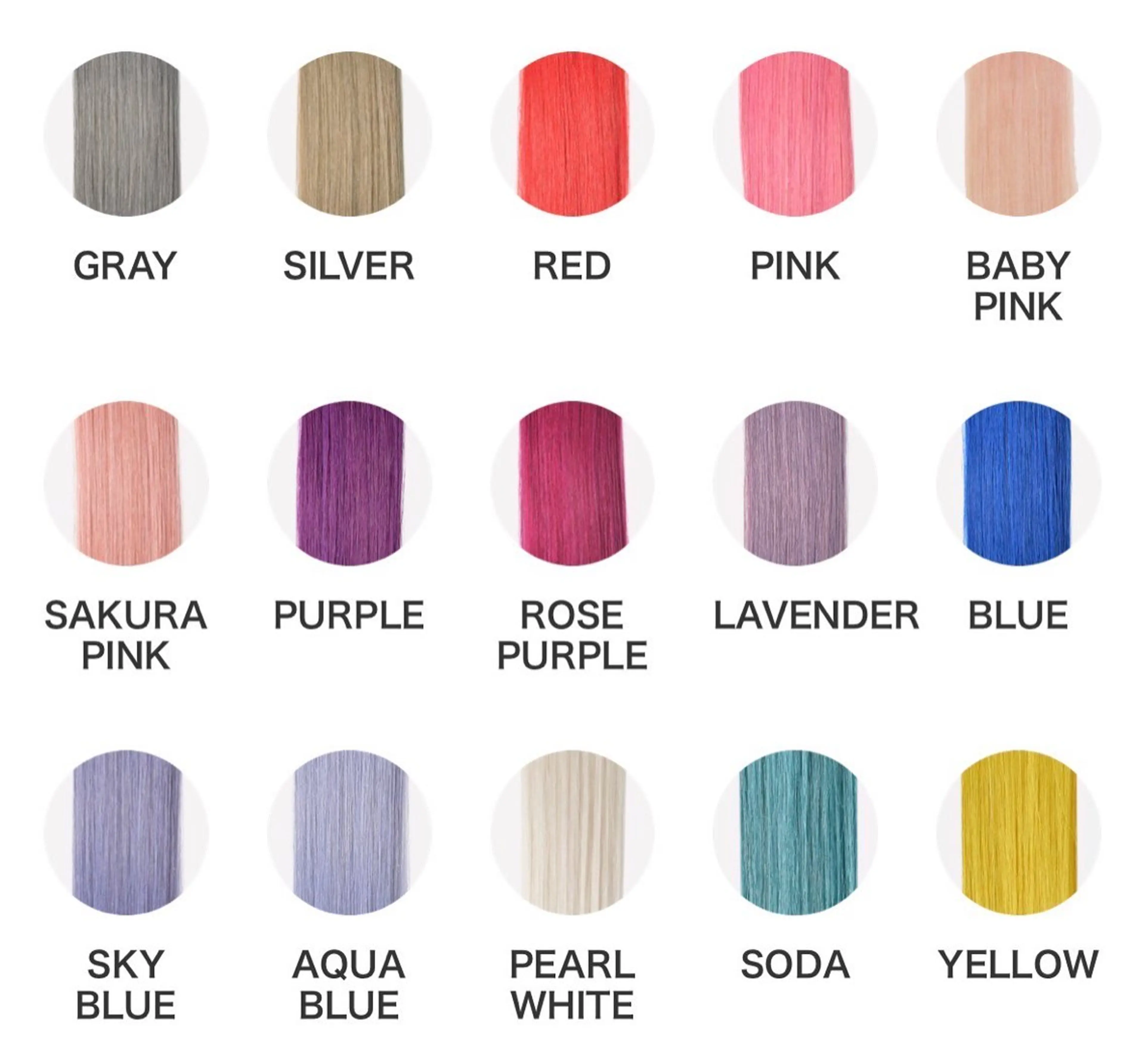 カラー エクステ BRAS ナカガワのヘアスタイル