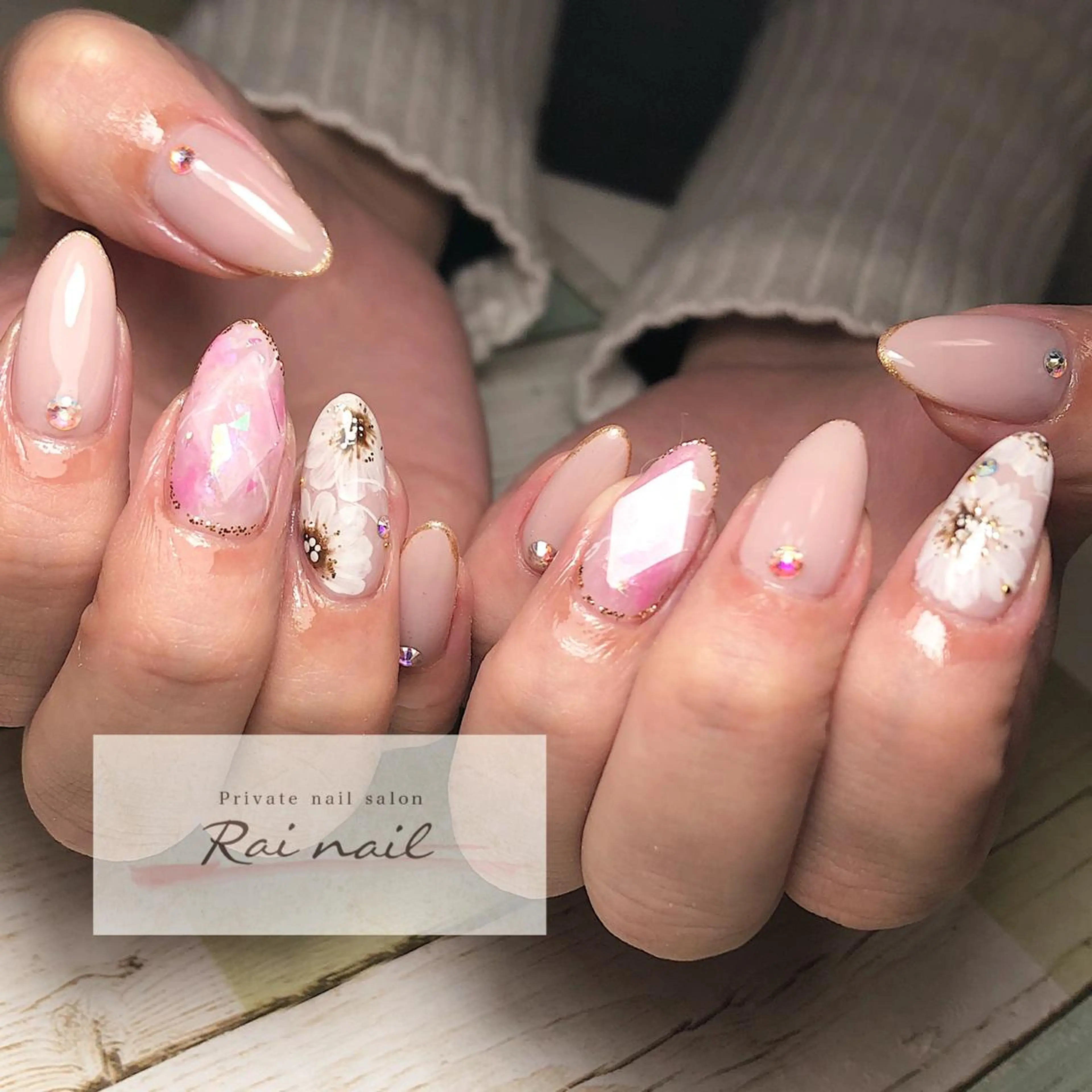 ネイル アートネイル ハンドネイル Rai nail_ Risaのネイルデザイン