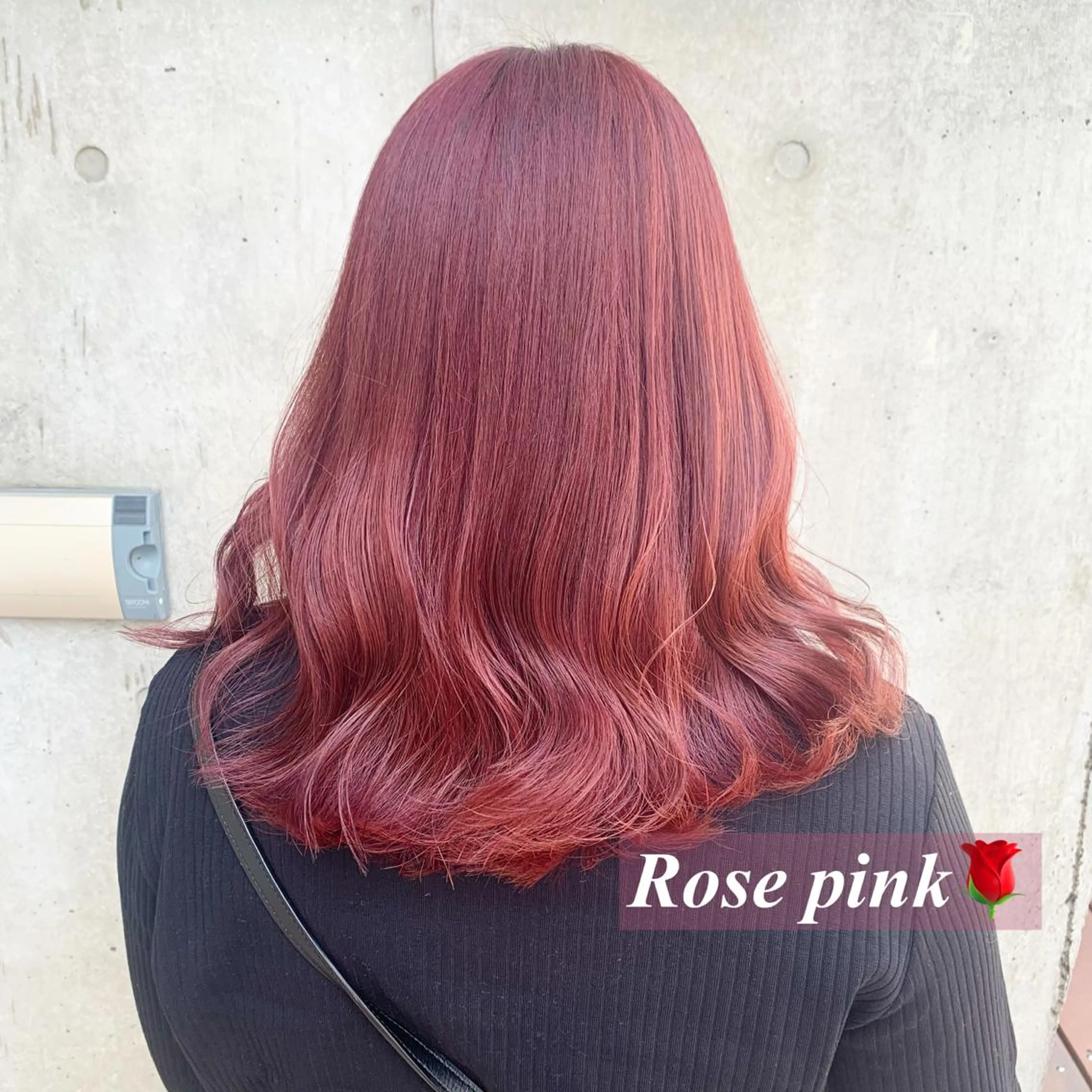 セミロング カラー ヘアアレンジ レイヤー×グレージュ /ピンク🩷mioのヘアスタイル