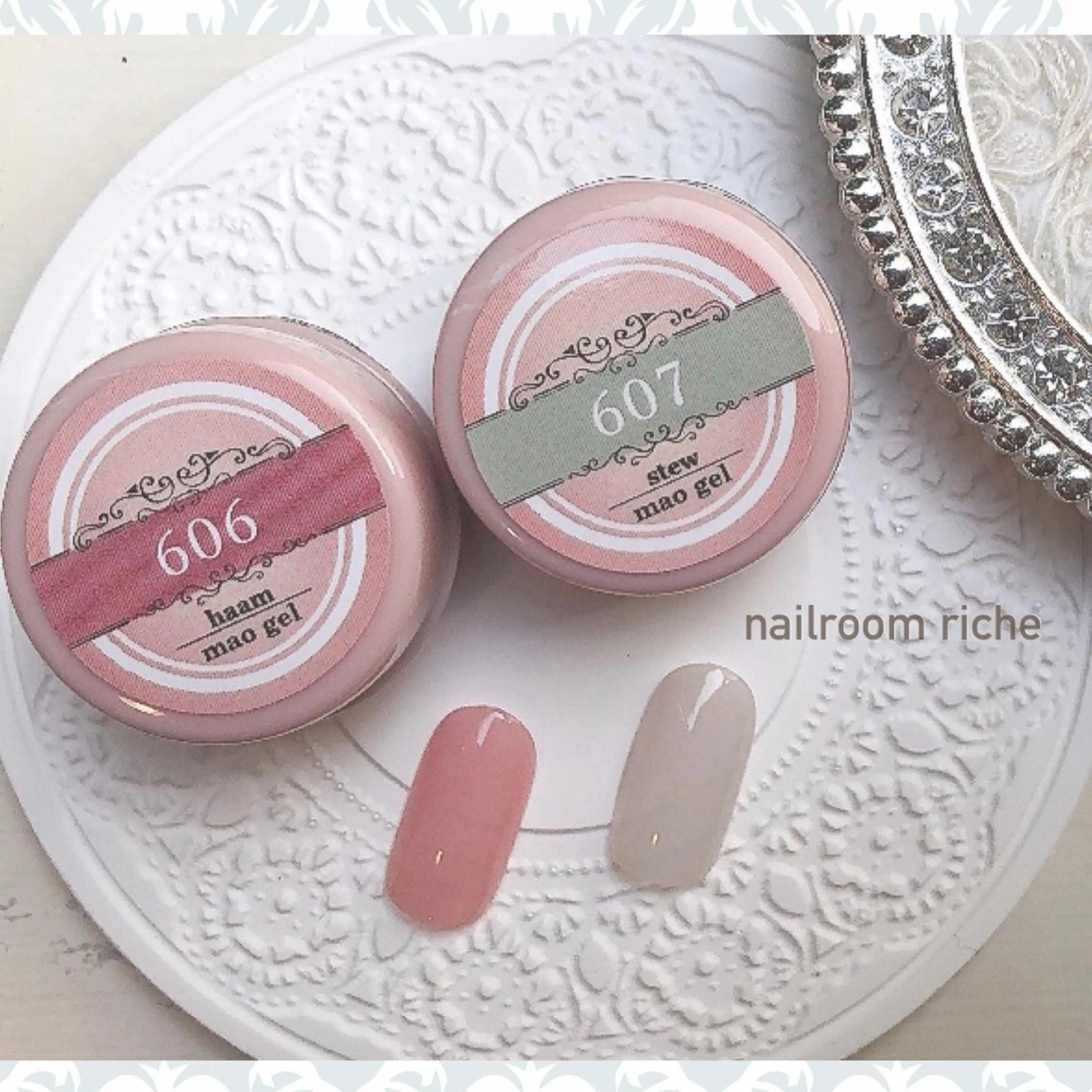 ネイル ジェルネイル ハンドネイル nailroom richeのネイルデザイン