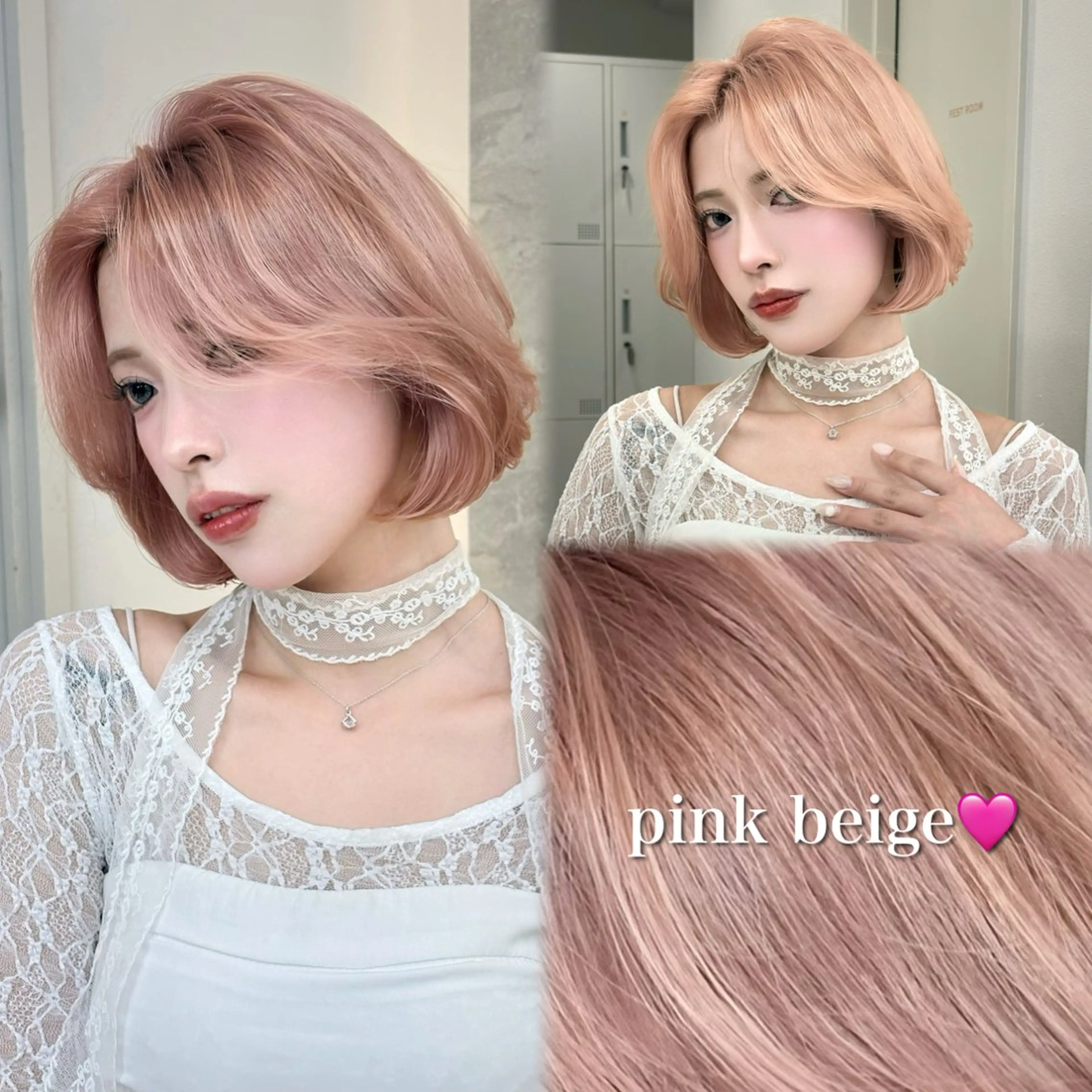 ショート ボブ×透明感カラー 🪽/池袋/優愛🎀のヘアスタイル