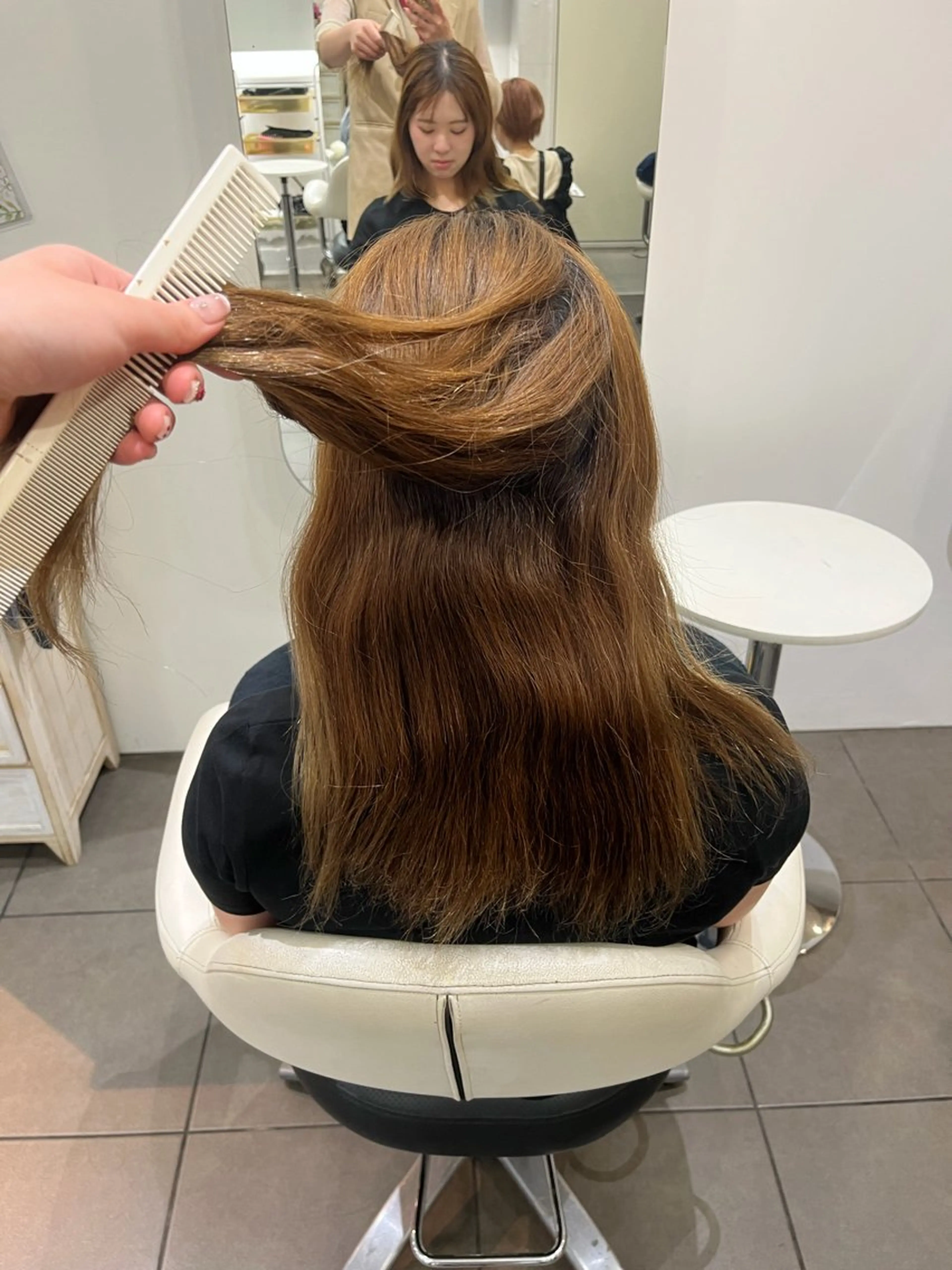 セミロング Indexhair 錦糸町店所属・カラーモデル募集 🫧彩花🦋のヘアスタイル