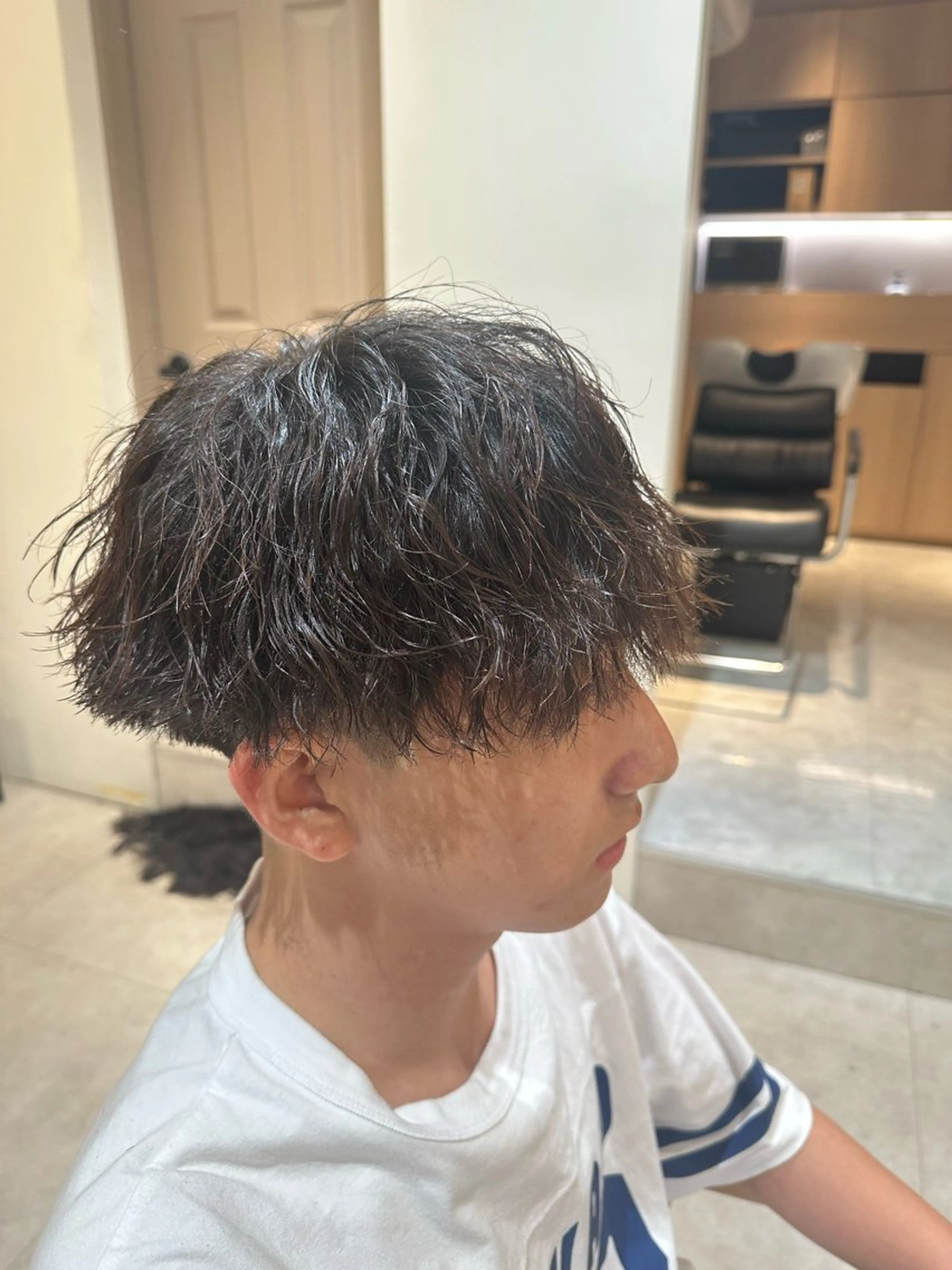 パーマ メンズ カット パーマ トリートメント AI TOKYO  men's 横浜所属・【パーマの達人】 💎メンズ特化🔥徹のヘアスタイル