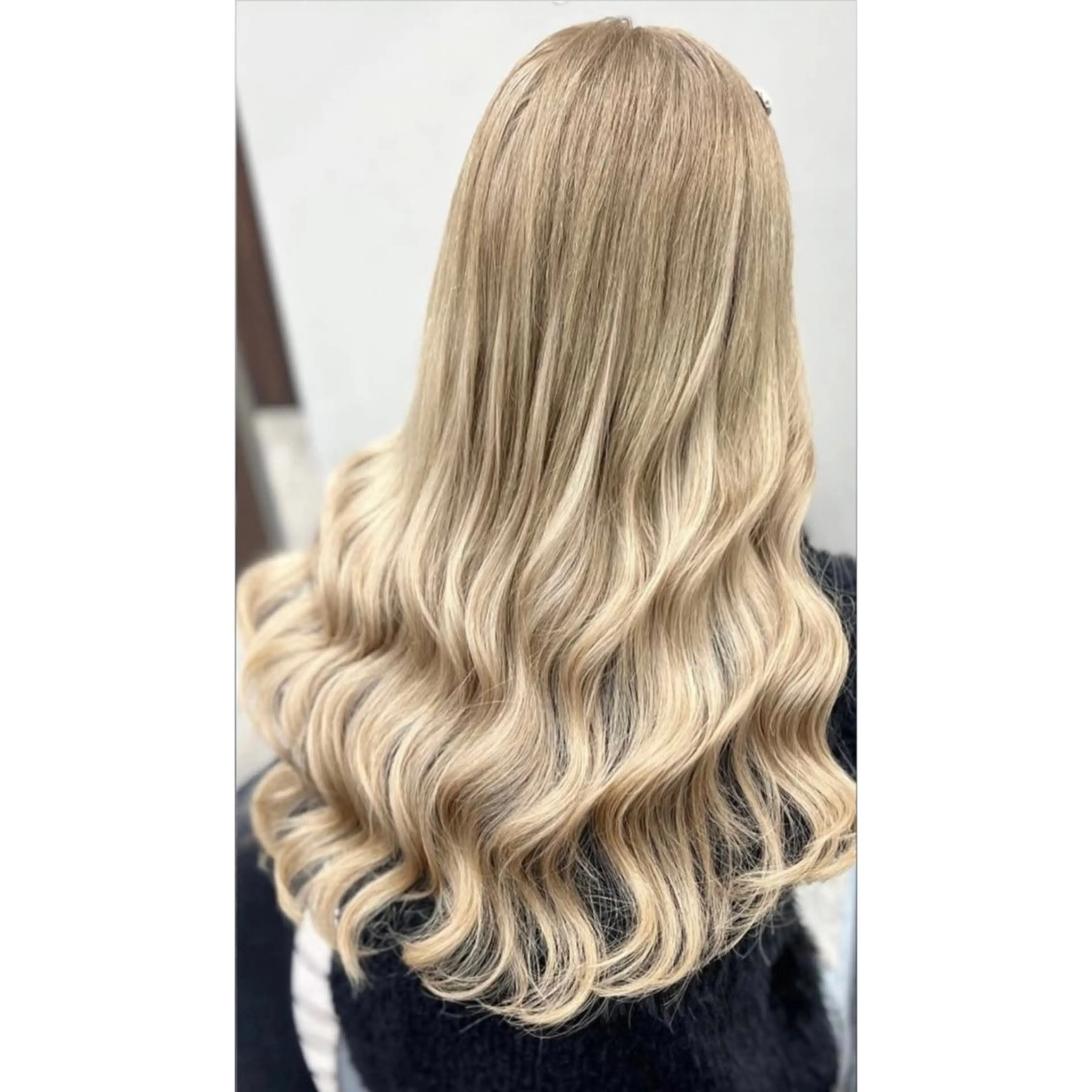 【１日1名限定】地毛級に馴染む✨人毛100%シールエクステ70本＋似合わせカット無料【インナー追加⭕️/韓国ヘア】の写真