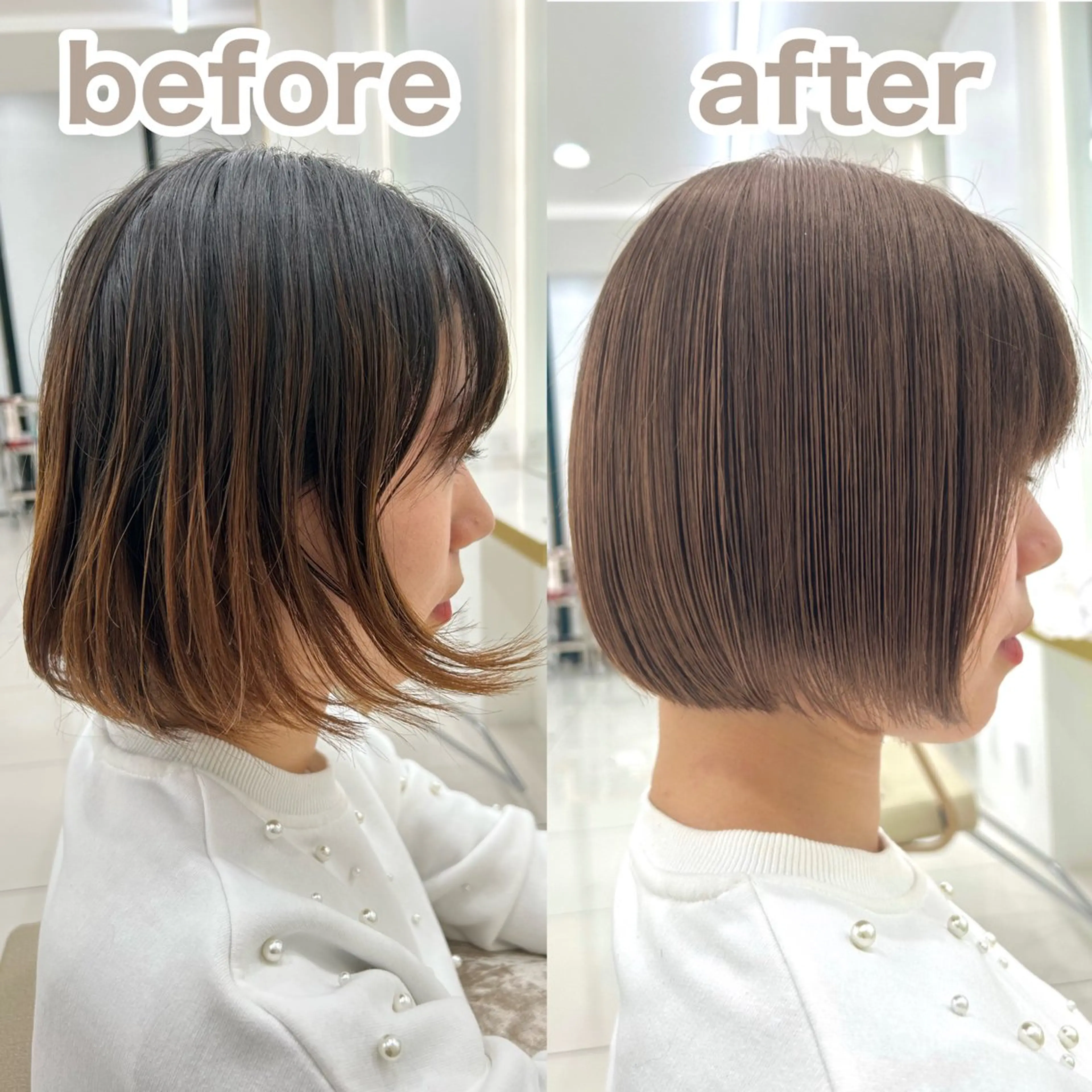 ショート 韓国顔まわり/前髪 /レイヤー/いつきのヘアスタイル