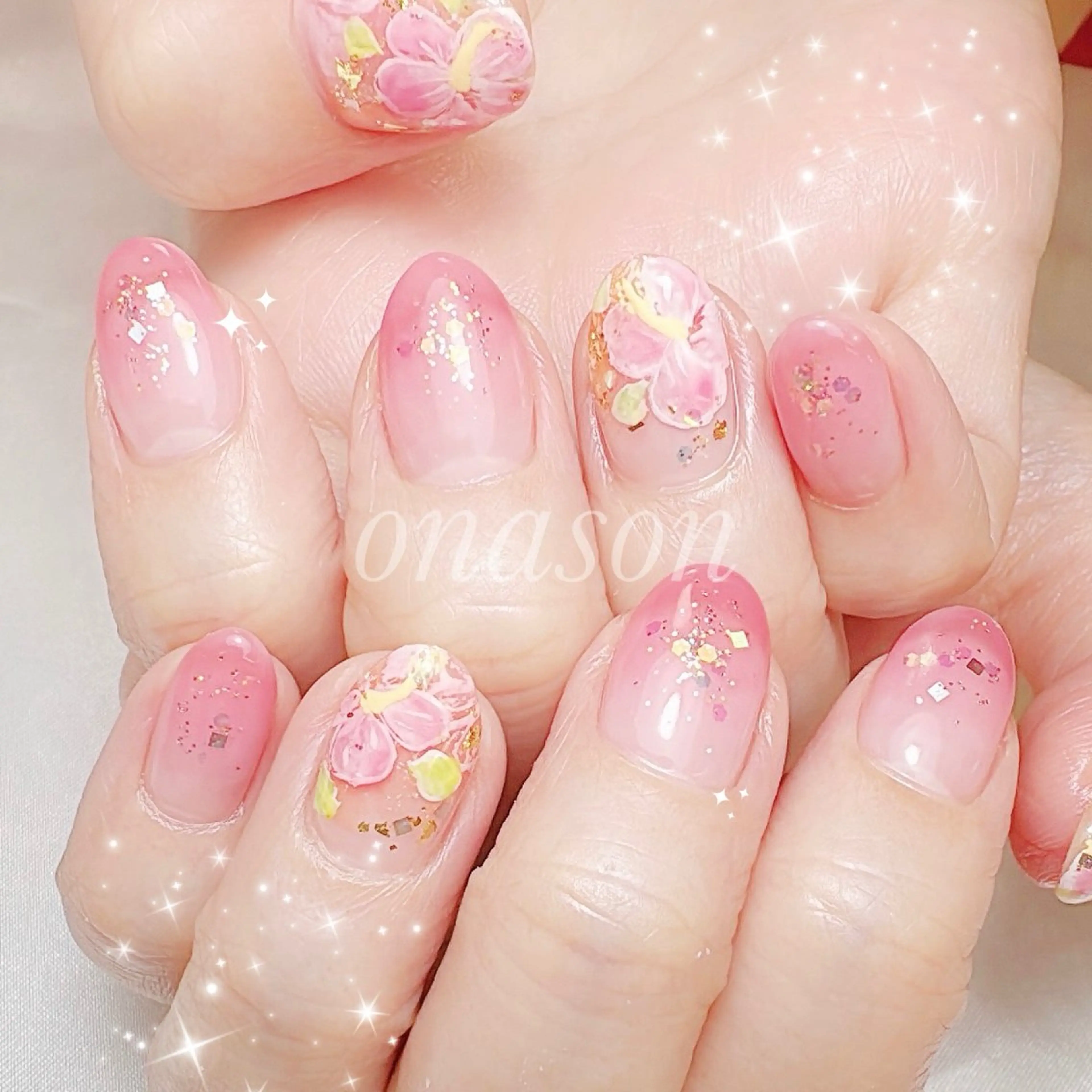 ネイル ハンドネイル NailOnason ナナのネイルデザイン