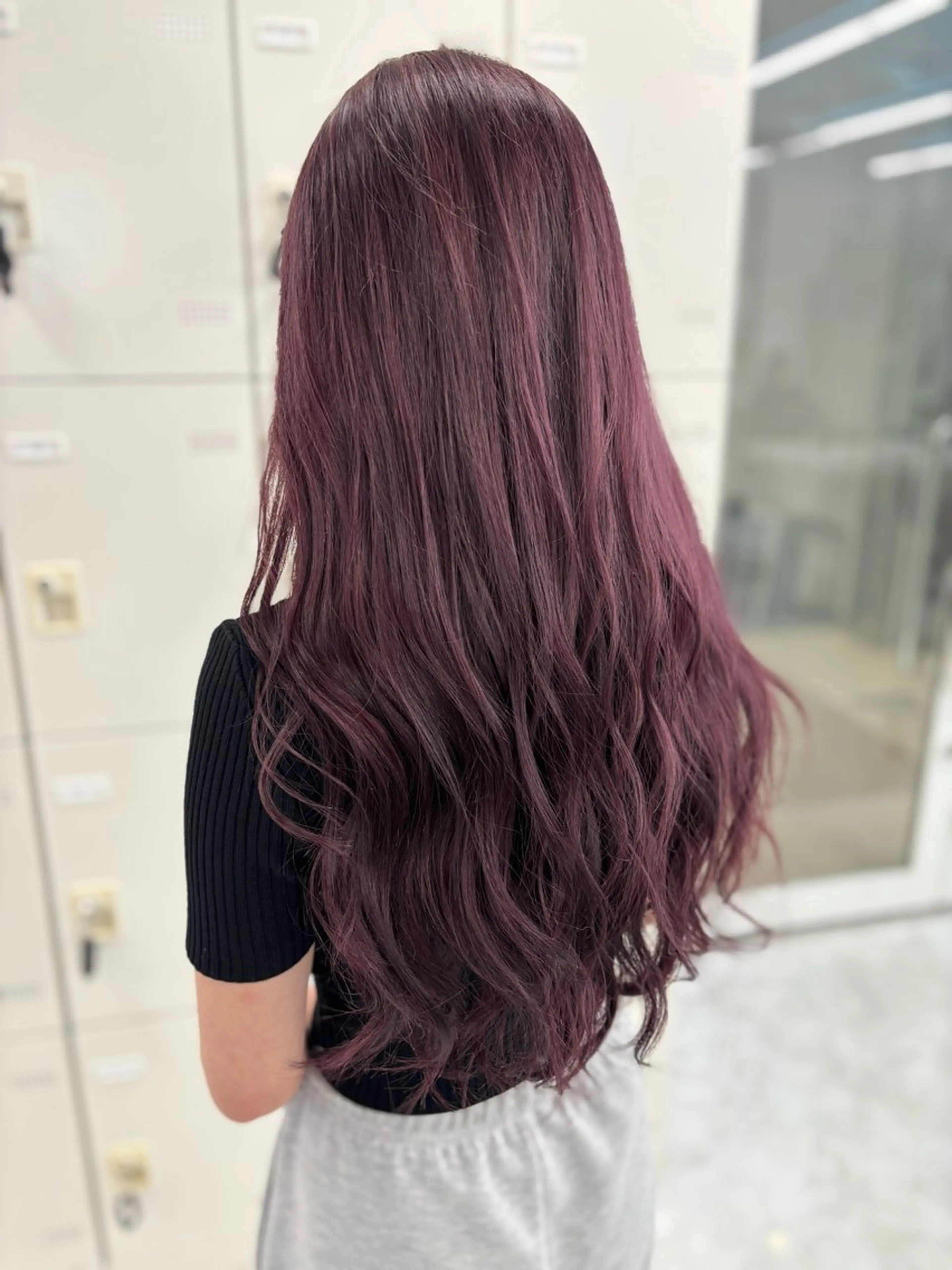 ロング カラー ヘアカラー ヘッドスパ ヘアセット 🫧韓国風透明感 ヘア🫧towaのヘアスタイル