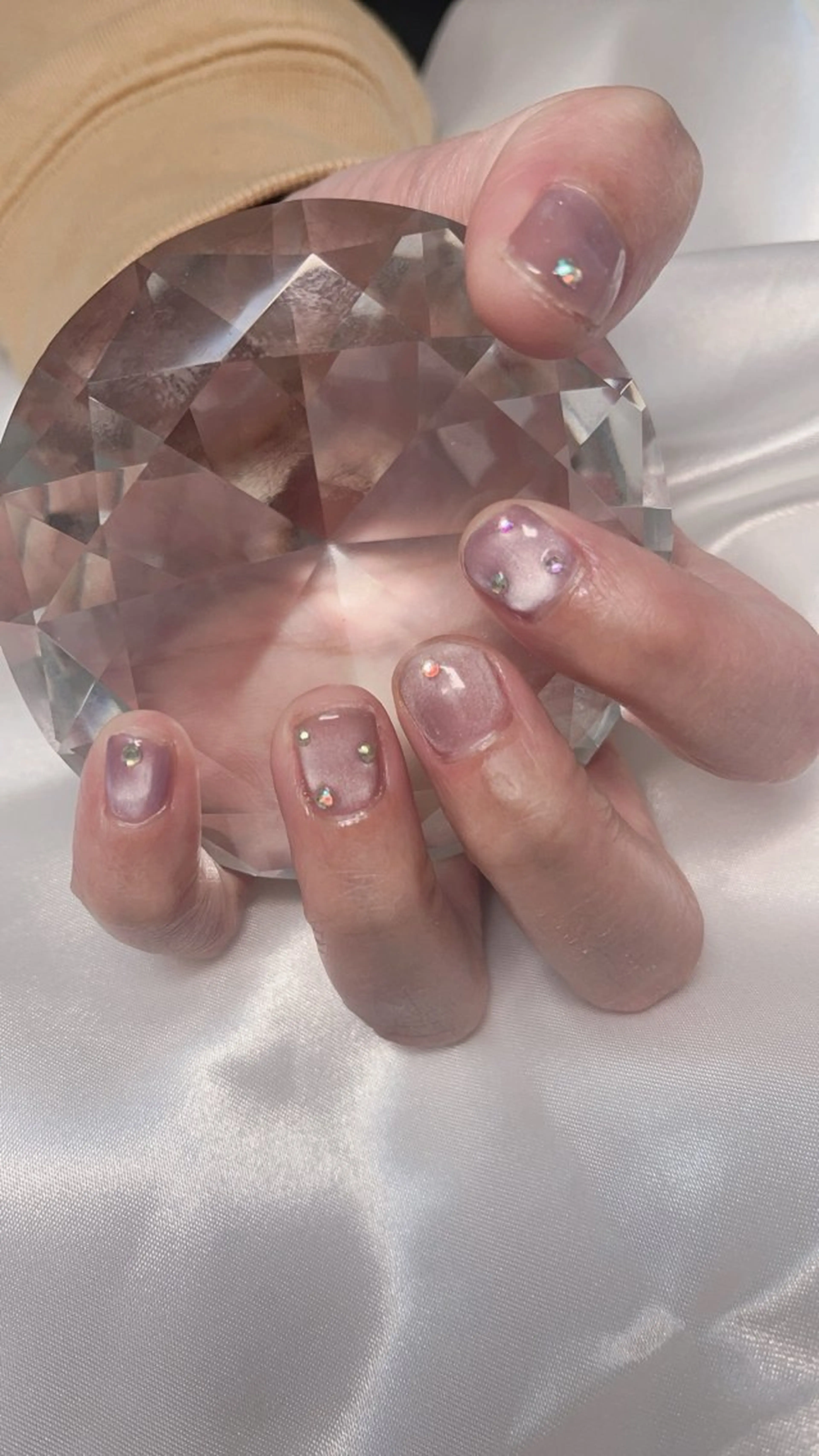 ネイル マグネットネイル ek.nail⭐︎ kanaのネイルデザイン