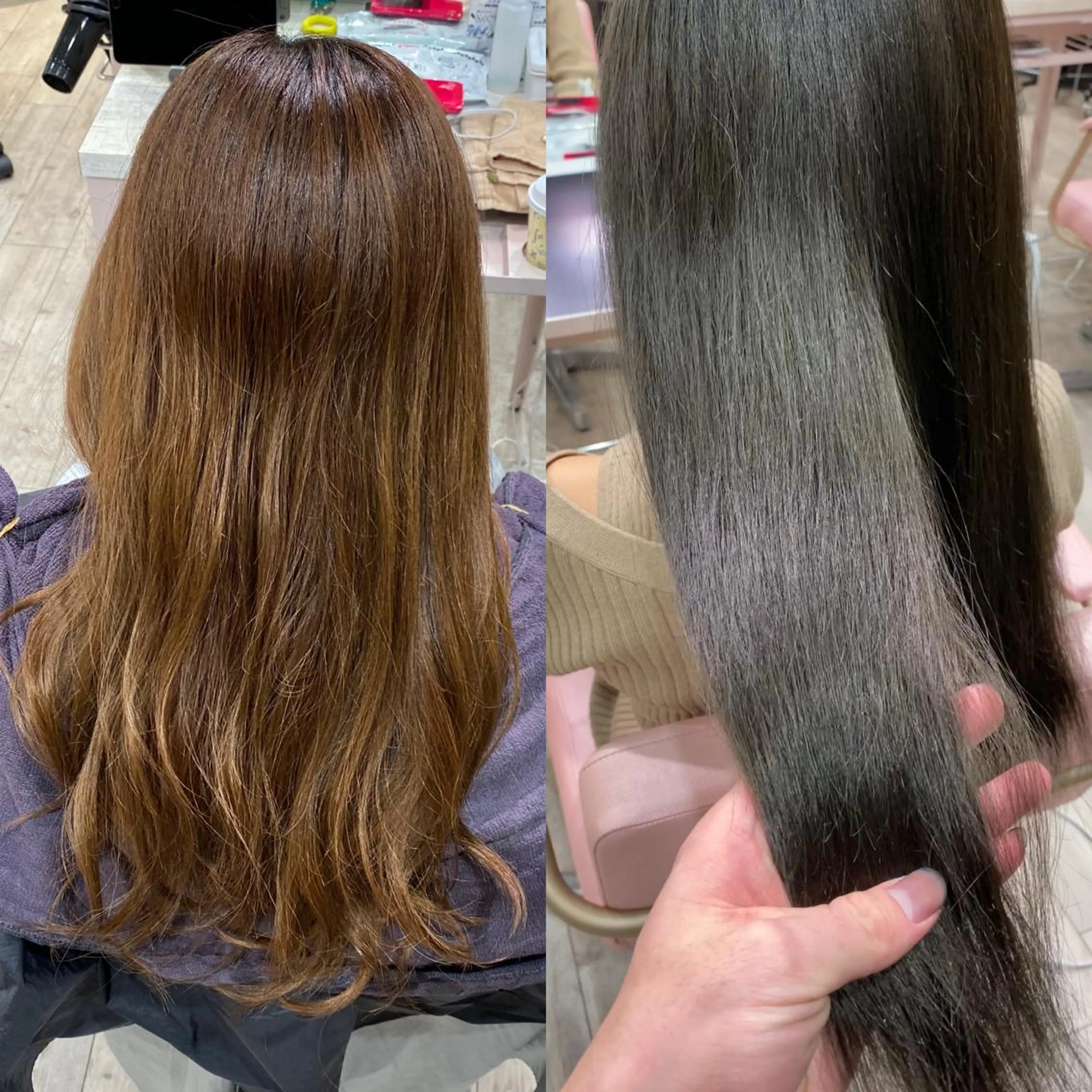 ロング On所属・顔まわりカット🌟 くびれヘア/寺門遥輝のヘアスタイル