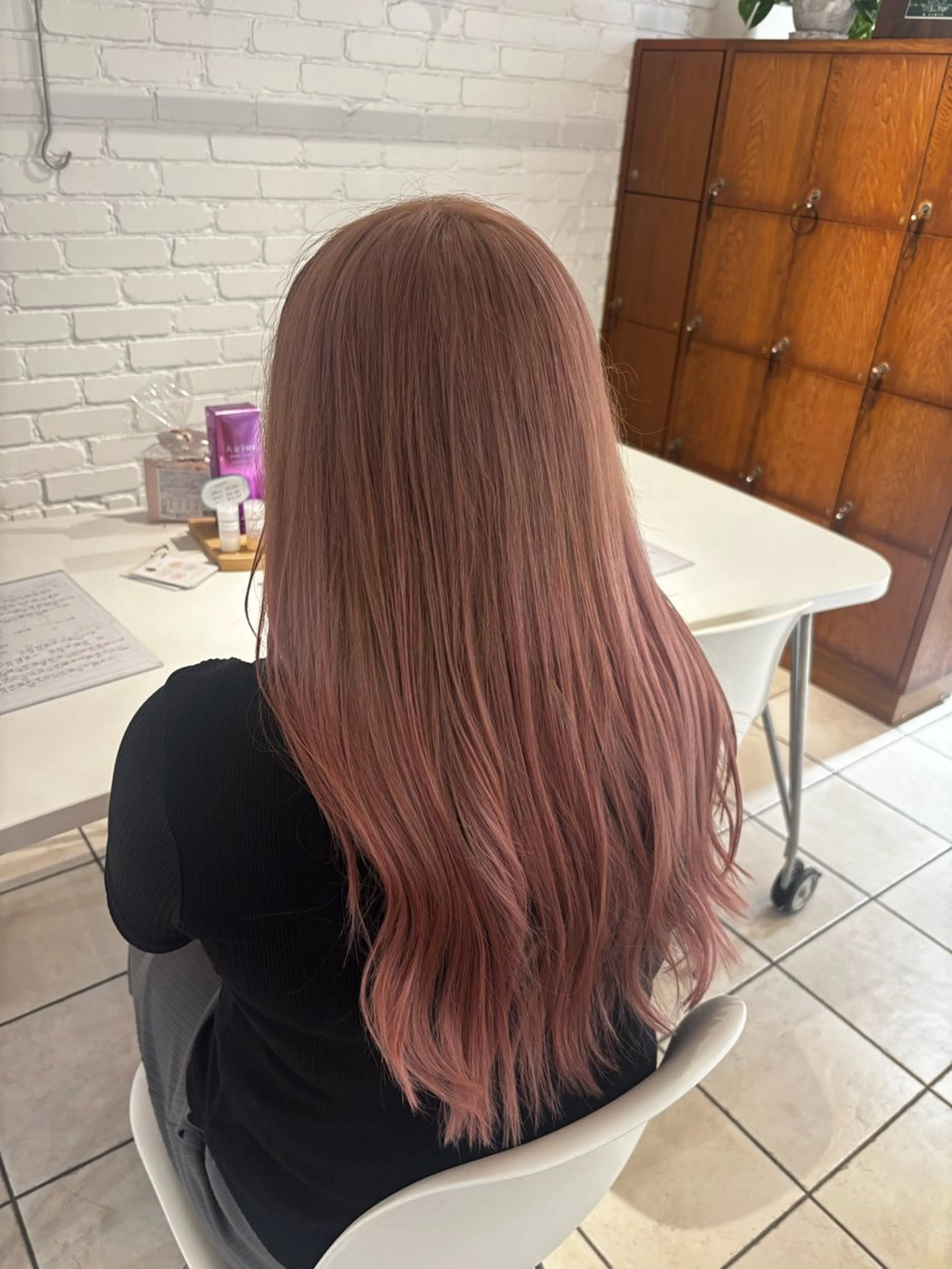 ロング ⭐️ダブルカラー⭐️ ｼｭﾝ⭐️のヘアスタイル