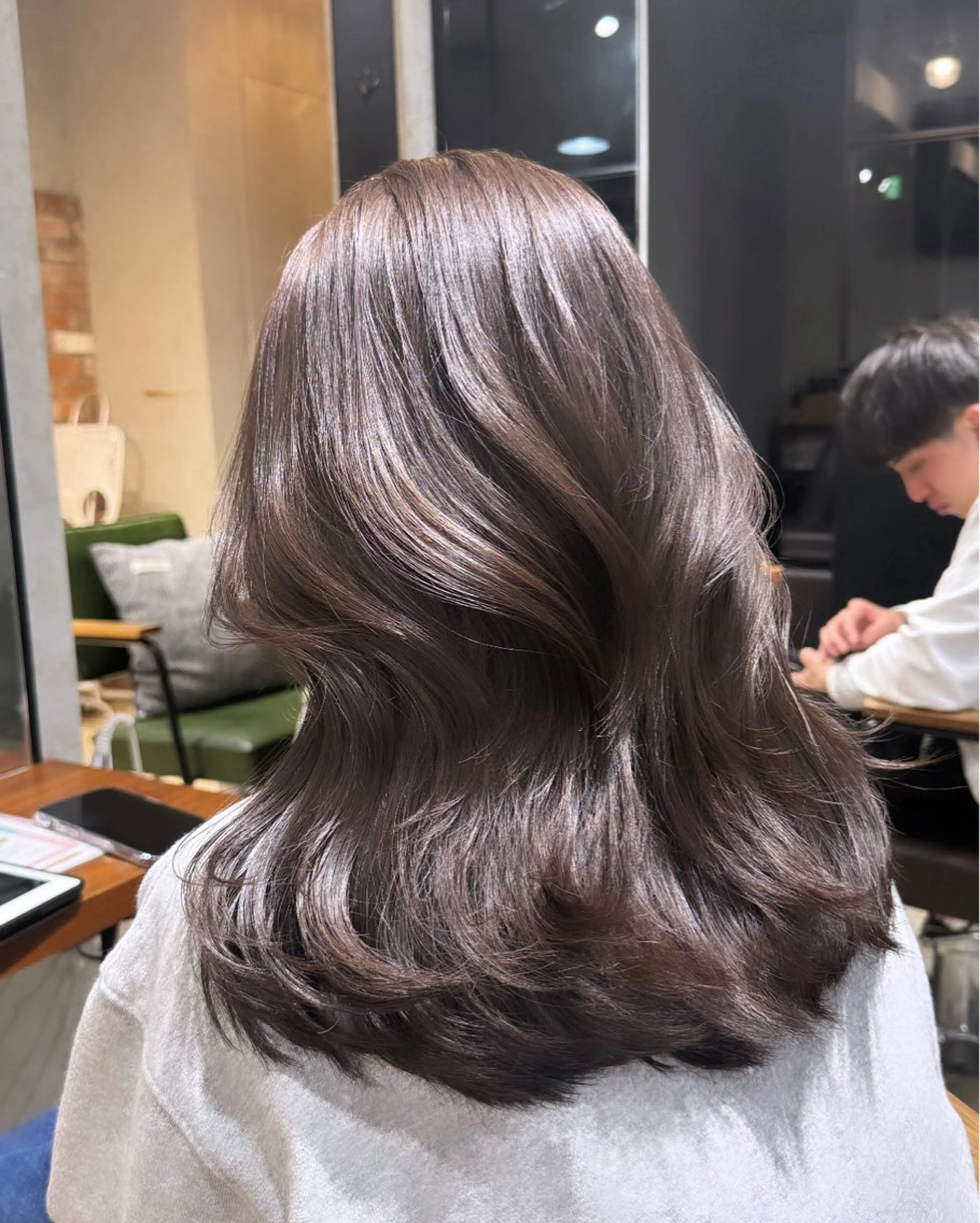カラー ベージュカラー 透明感カラー グレージュ ナチュラルショート ゆるふわ🌿高橋俊大のヘアスタイル