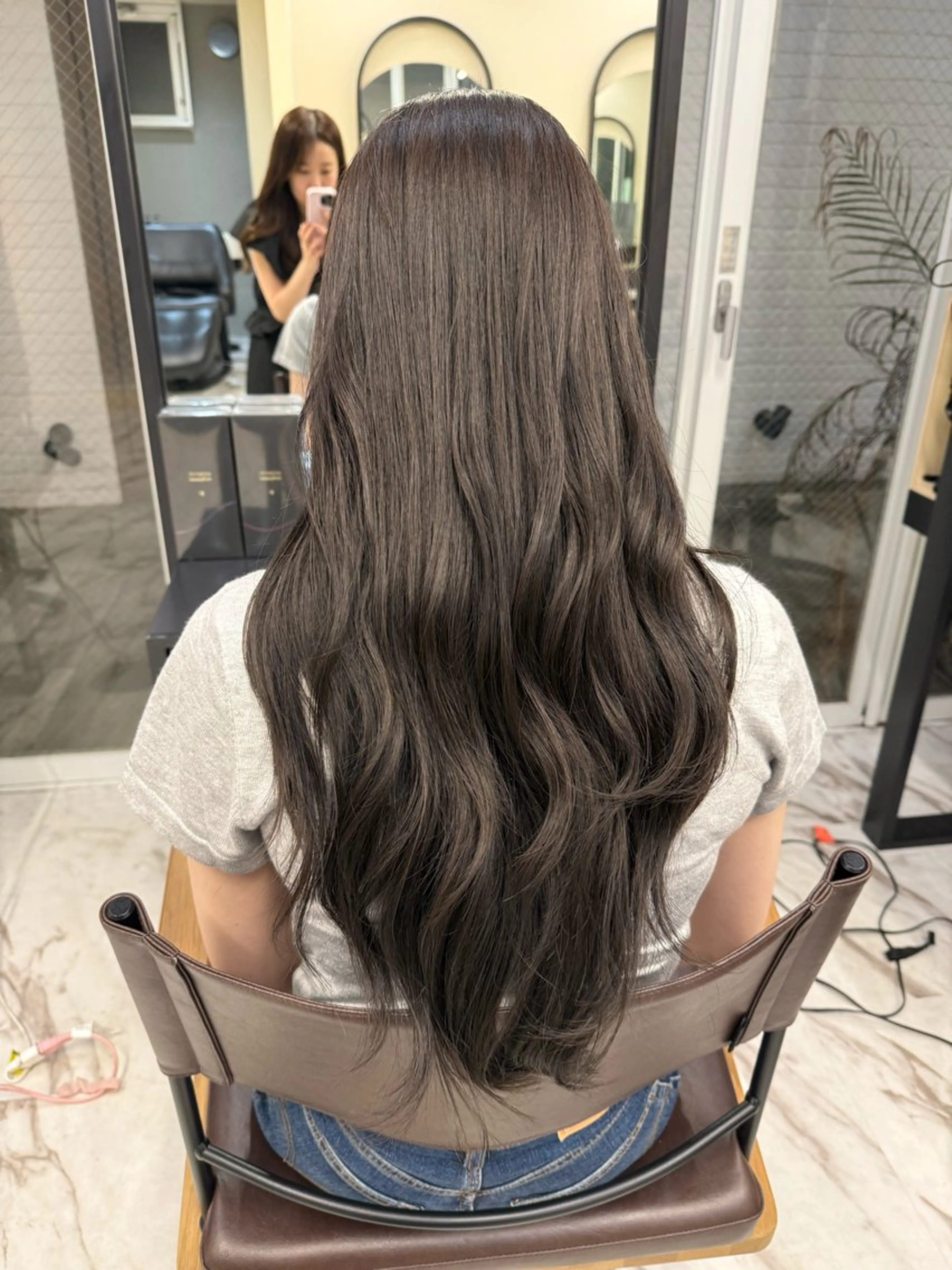 ロング カラー GIFT OMOTESANDO所属・秋月 いなのヘアスタイル