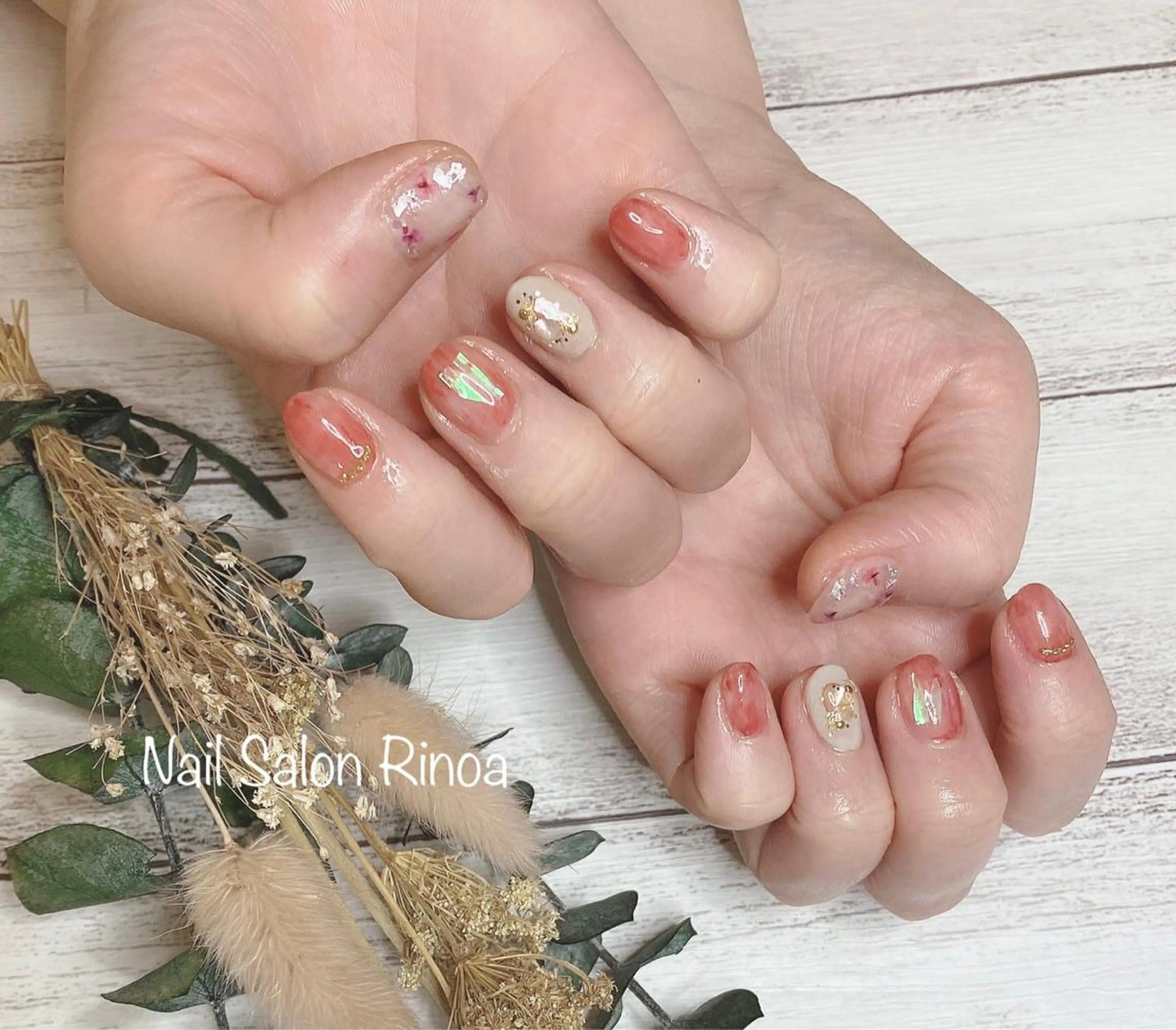 ネイル Nail Salon Rinoaのネイルデザイン