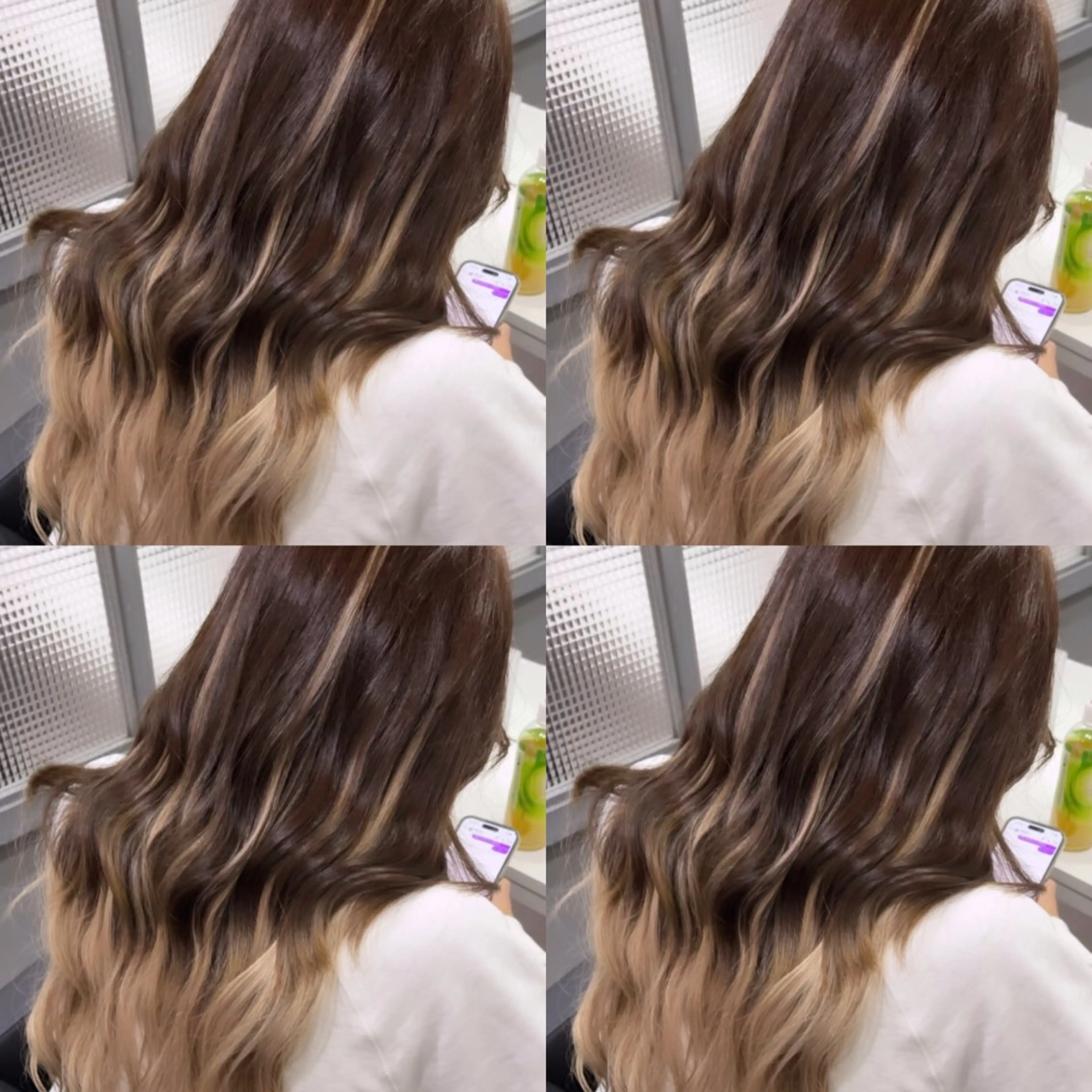 セミロング エクステ 🦋エクステ/透明感 /艶髪🦋REISAのヘアスタイル