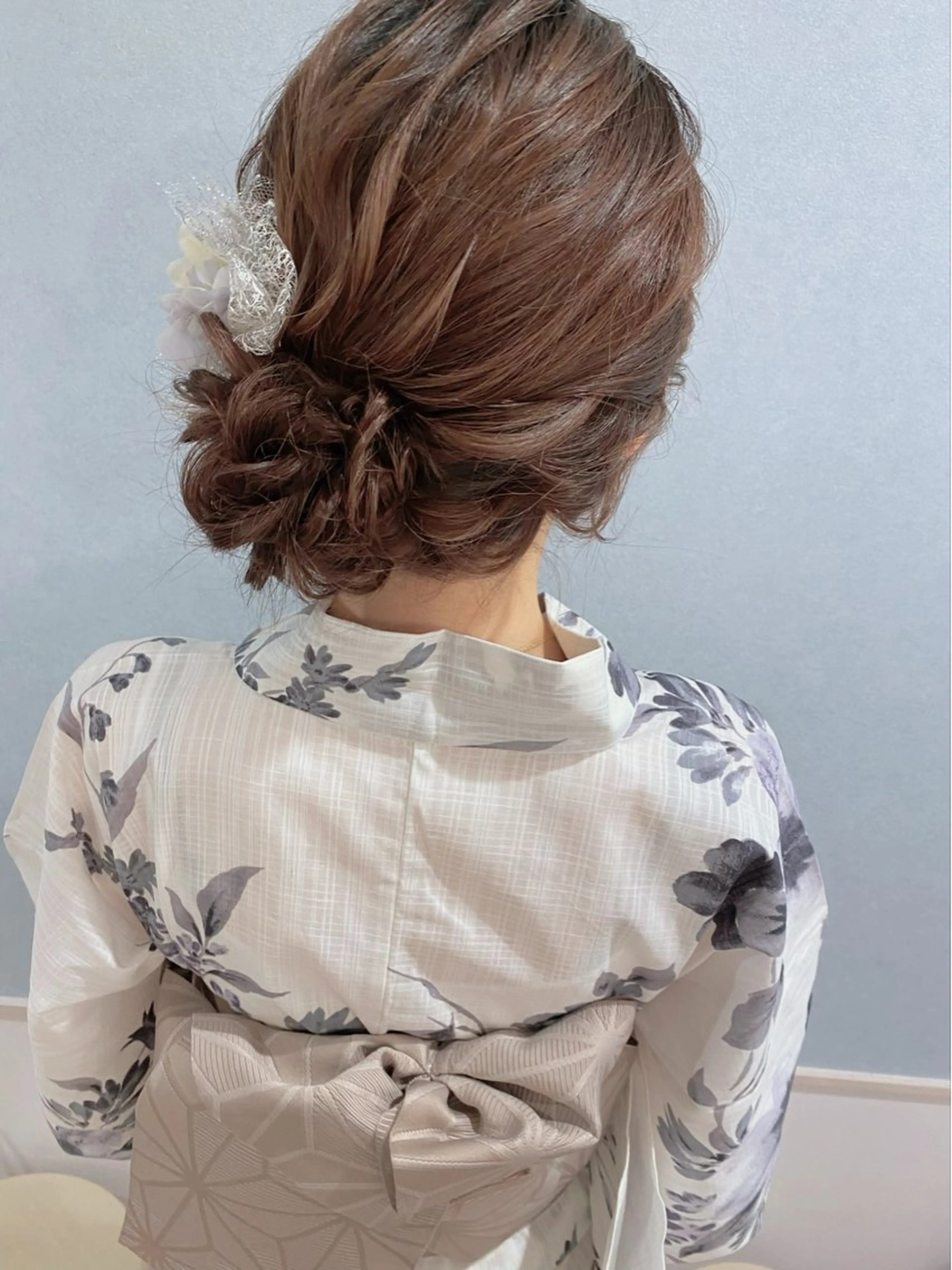 ロング ヘアアレンジ セットサロン      ラフテル所属・大阪/ヘアアレンジ /似合わせset💐のヘアスタイル