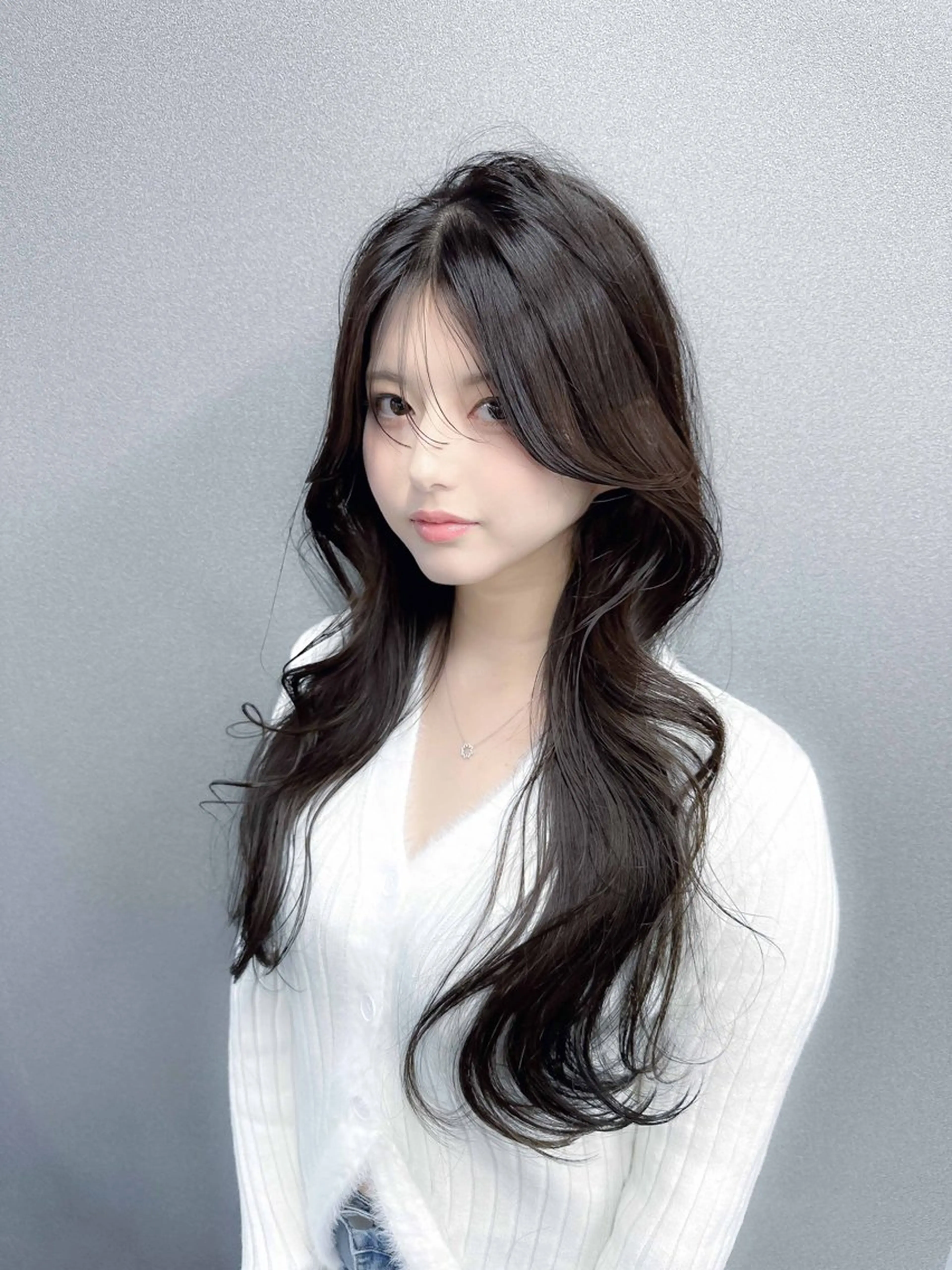 ロング カラー ヨシンモリ 💫モテ髪顔周り💫 塚　優貴のヘアスタイル