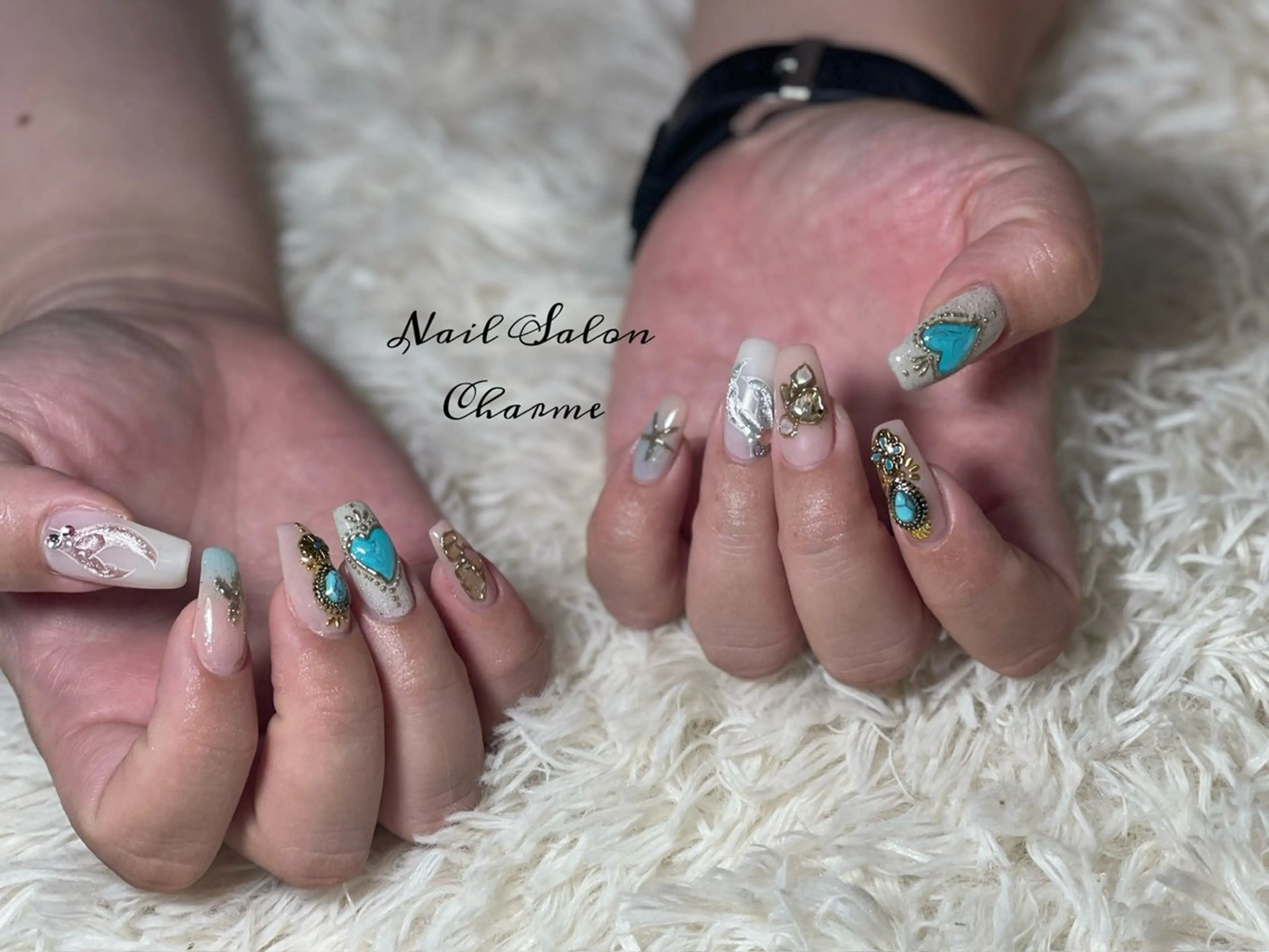 ネイル ハンドネイル NailSalon Charmeのネイルデザイン