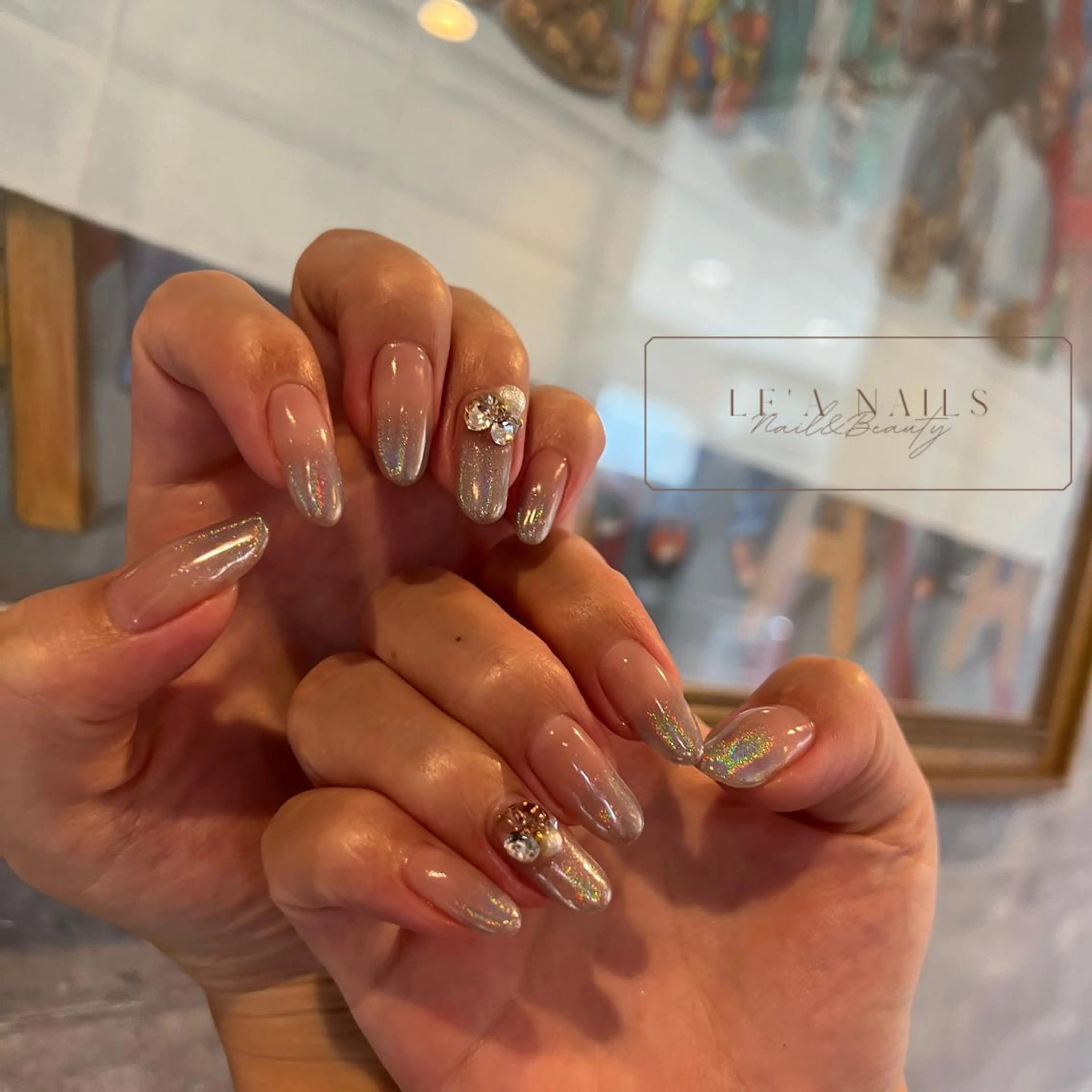 ネイル マグネットネイル ハンドネイル LE'A NAILSのネイルデザイン