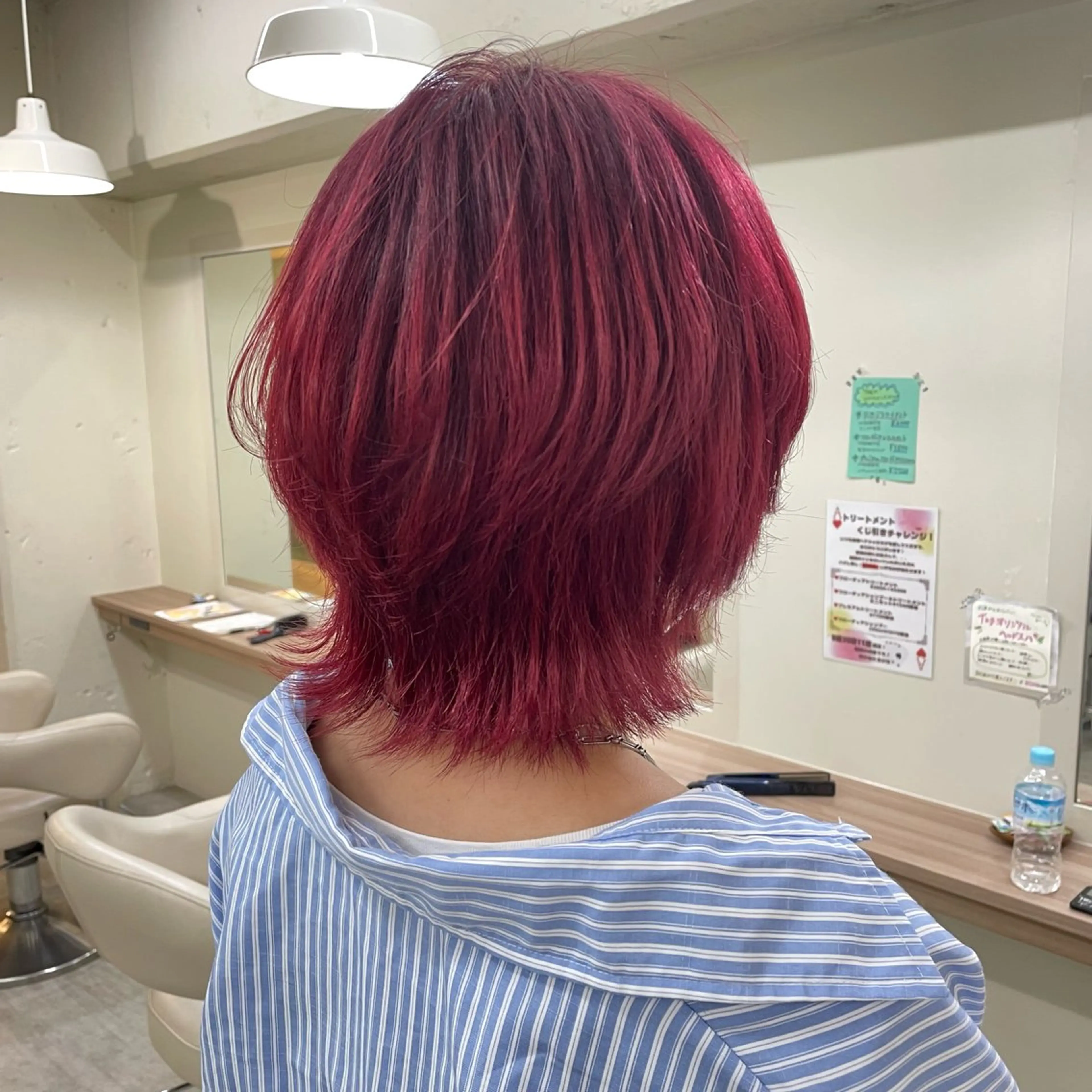 カラー Nest千葉颯 パーマモデル募集のヘアスタイル