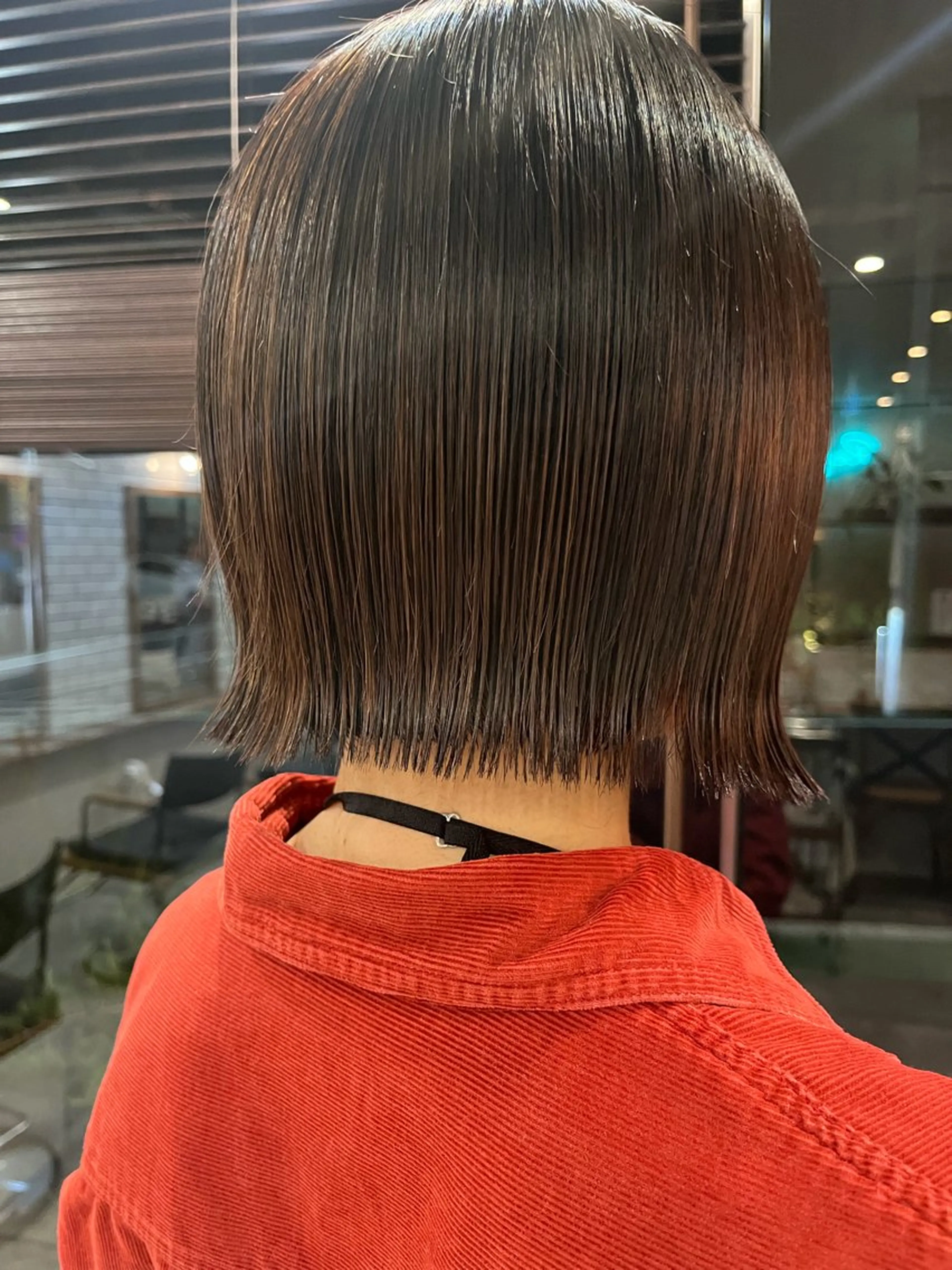 ショート 外ハネヘア 杉本 涼音のヘアスタイル