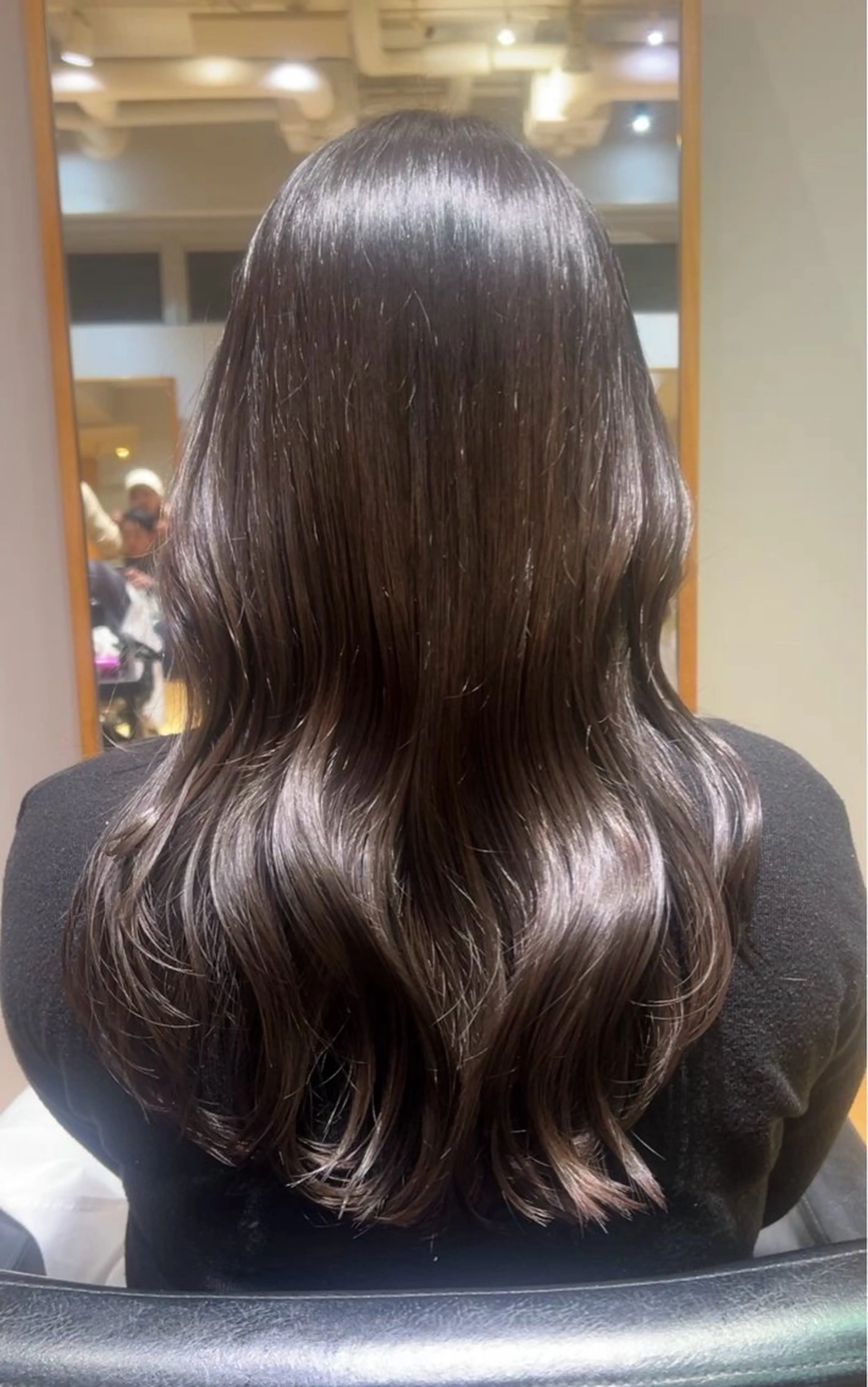 カラー パーマ カット ヘアカラー ‎💚韓国風パーマ 🇰🇷💚 ちえのヘアスタイル