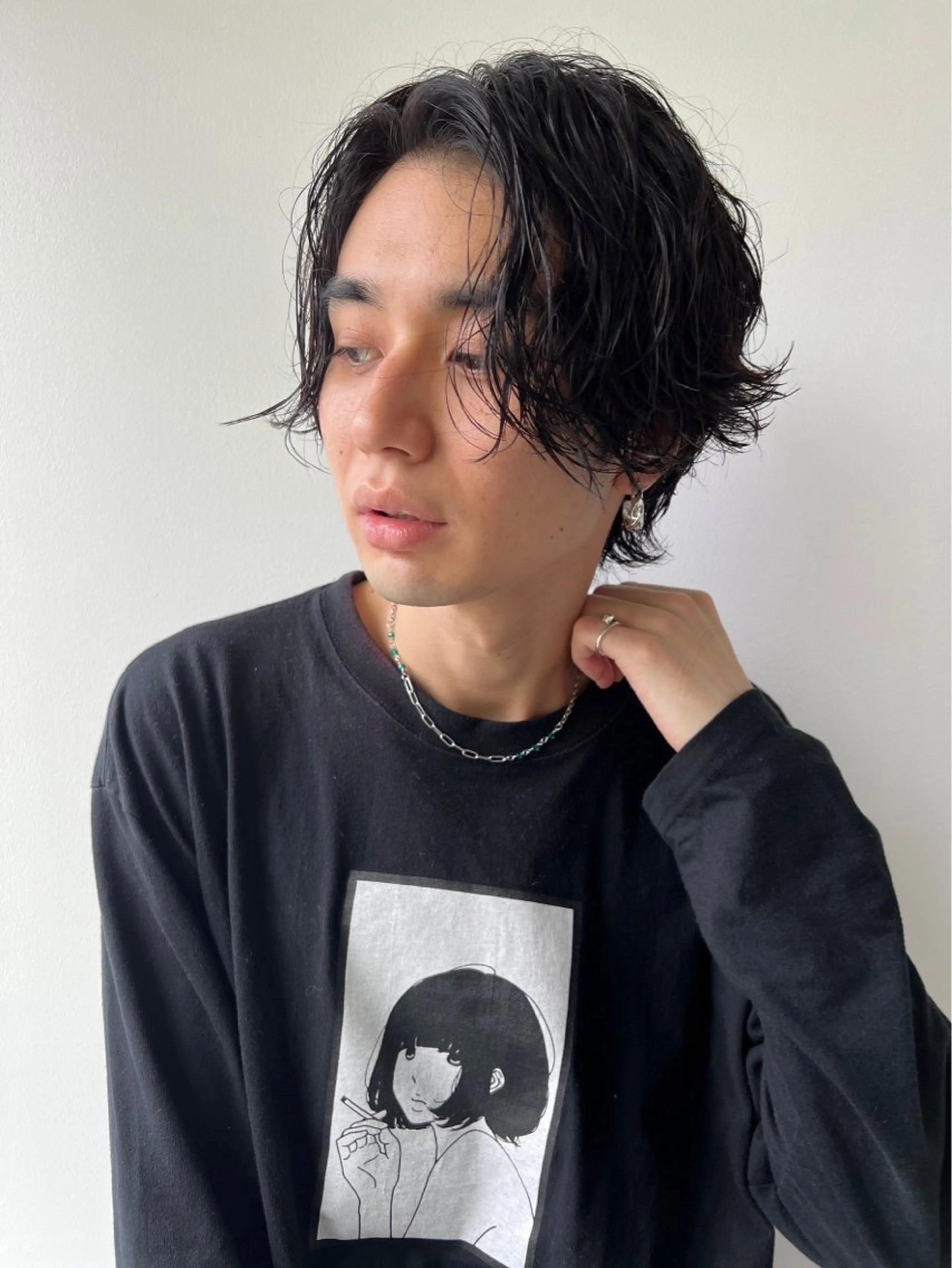 ✨『常連のお客様』✨あの簡単にセット出来るモテ髪に戻りたい方🔥メンズパーマ＋似合わせカット＋内部補修トリートメントの写真