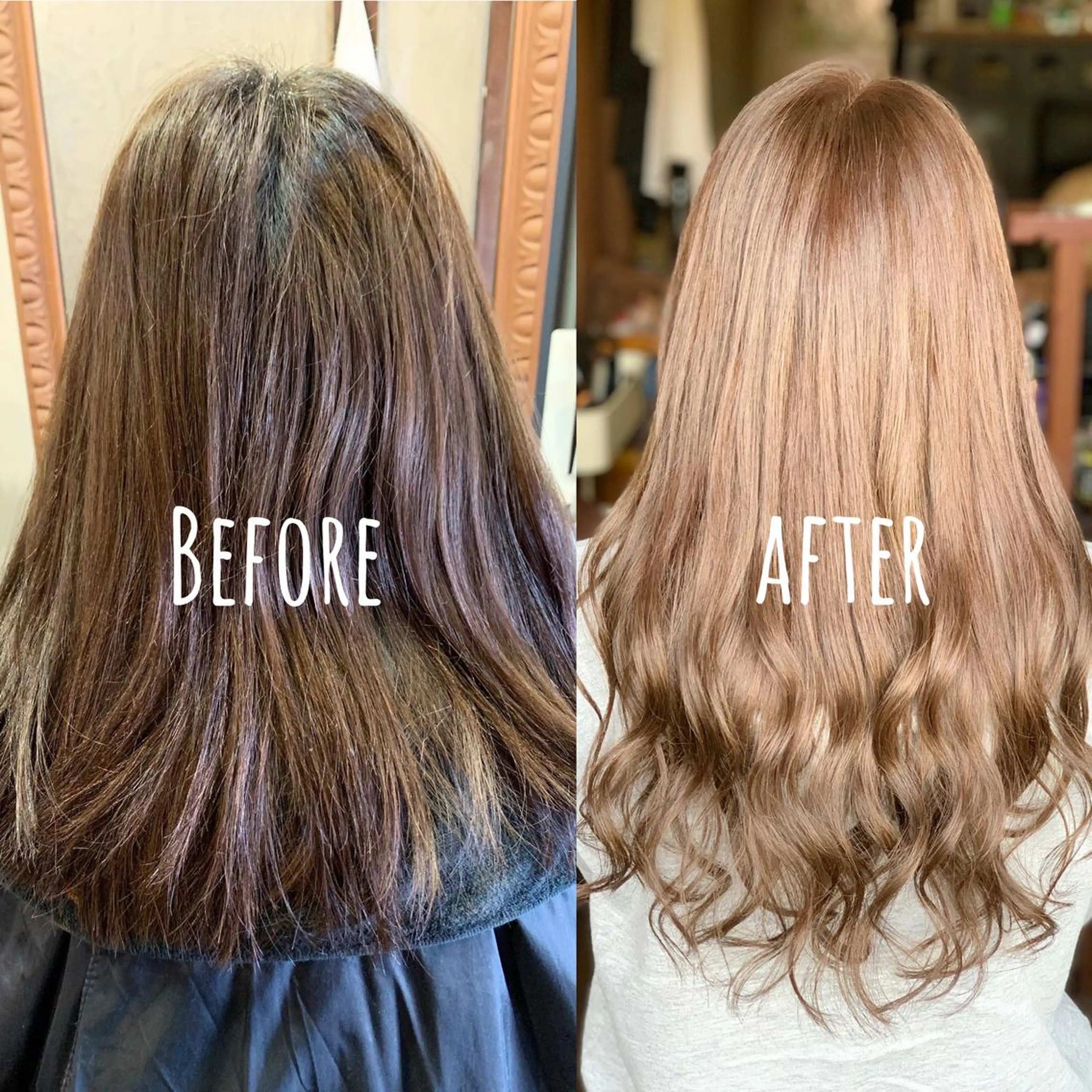 ロング シールエクステ エクステ カット ヘアカラー エクステ ReHyd BEAUTÉ salon&store 心斎橋店所属・❤️MASAKO❤️ 🌸🩷エクステ🩷のヘアスタイル