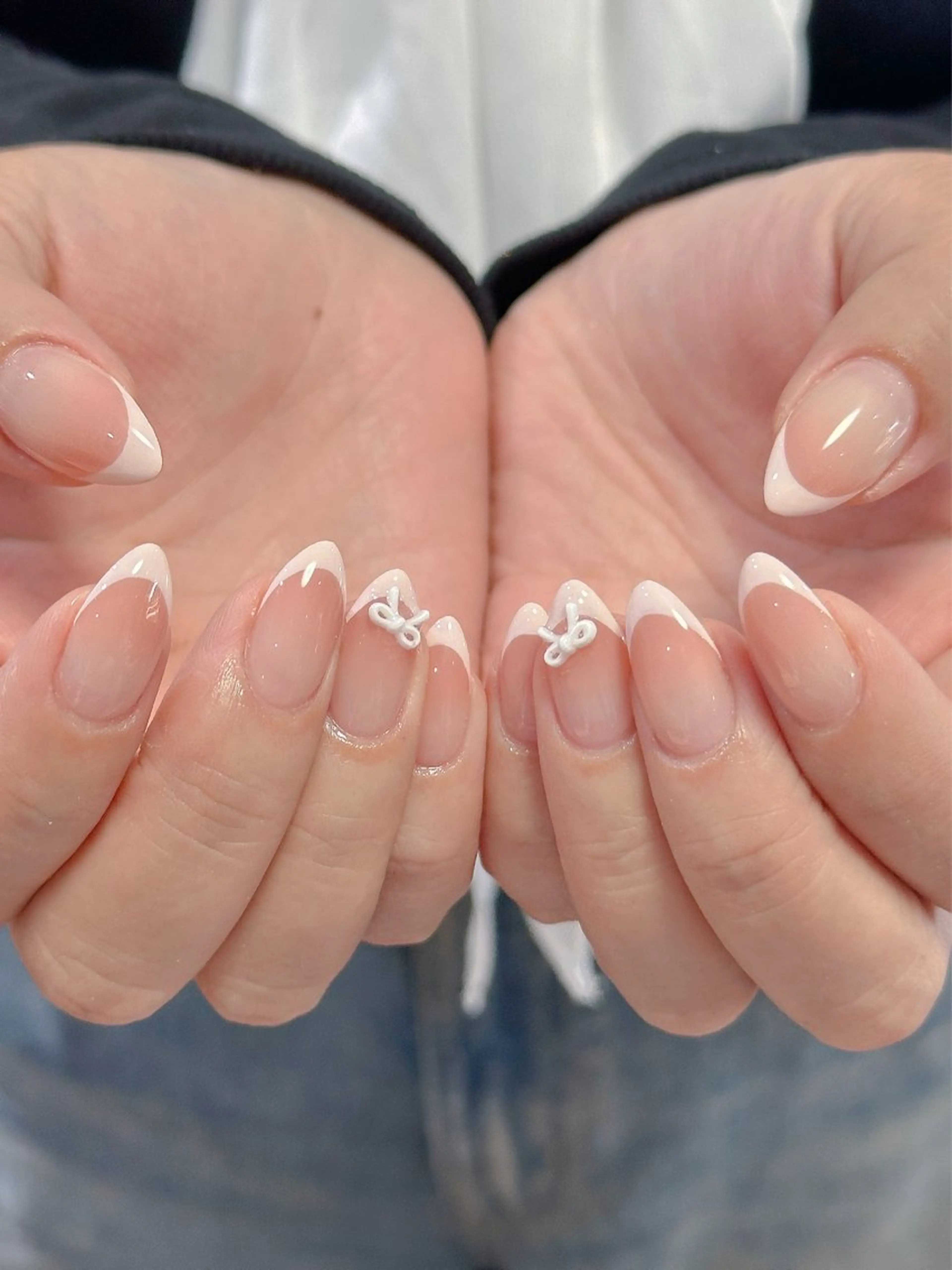 ネイル 長さ出し ジェルネイル グラデーション キラキラネイル 韓国ネイル ✨ko ko✨ nail💕のネイルデザイン