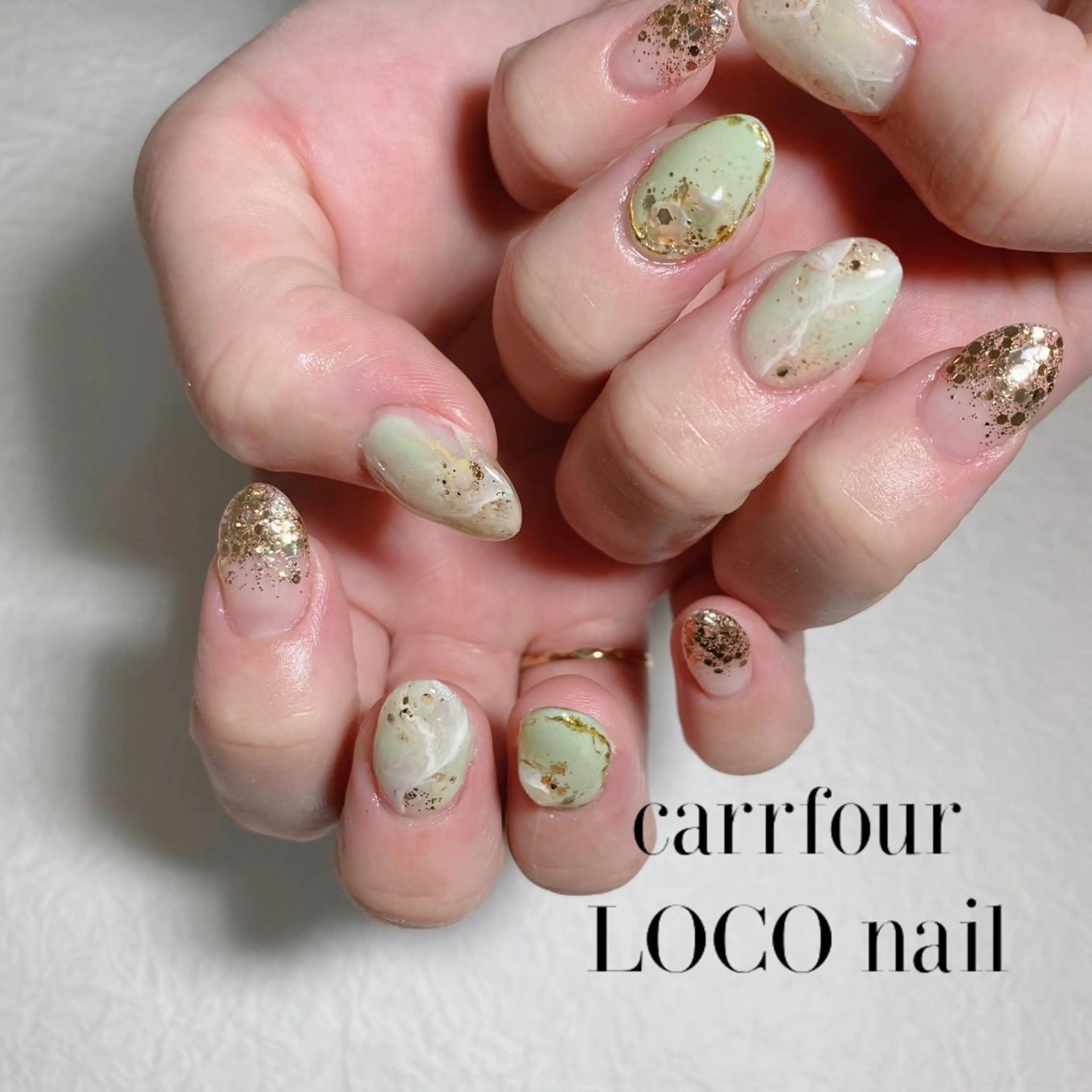 ジェル長さだし🍊定額デザイン(オフなし)予約リクエストのみ受付の写真