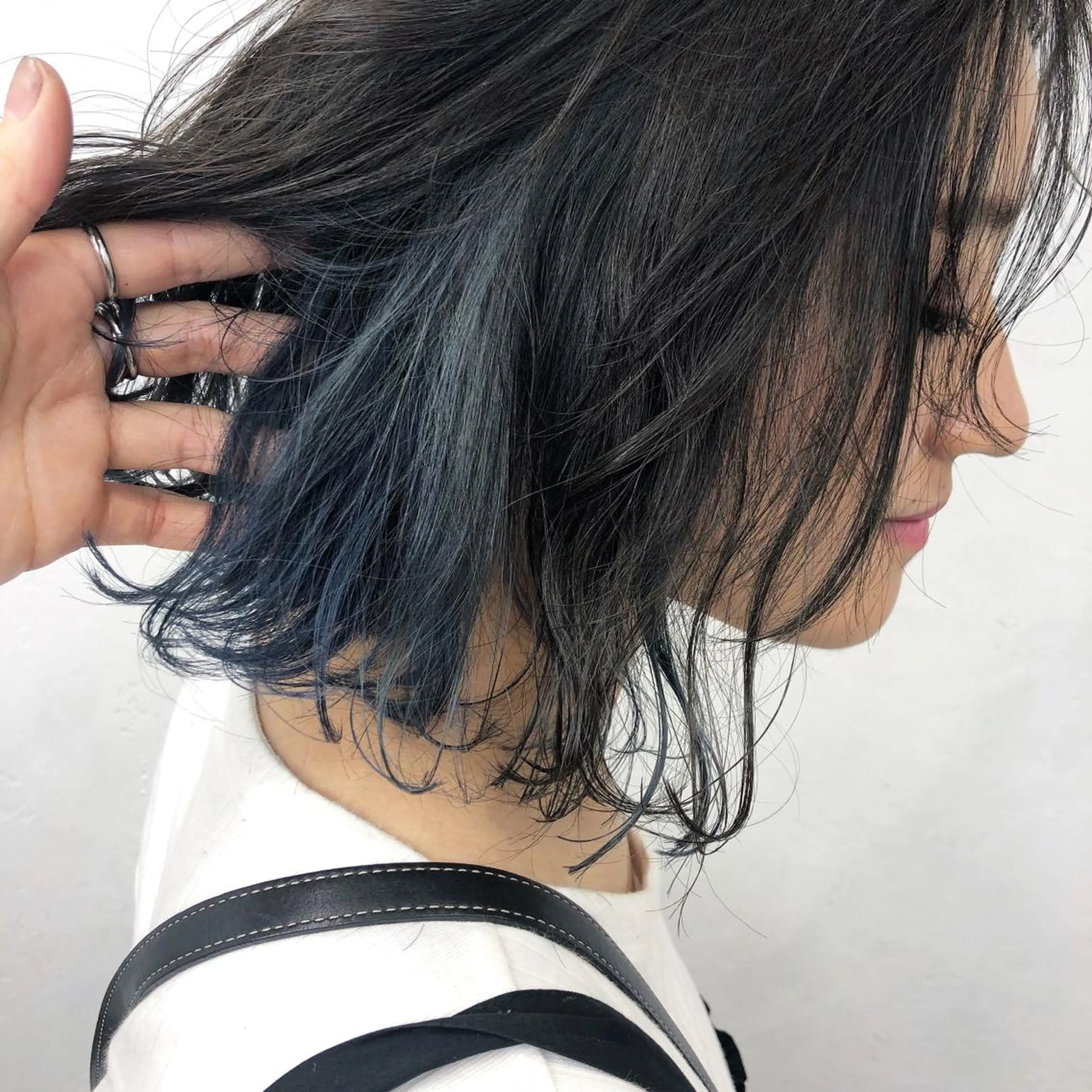 ロング カラー メンズ カット ヘアカラー トリートメント pigment所属・♡MIHO♡ スタイリストのヘアスタイル