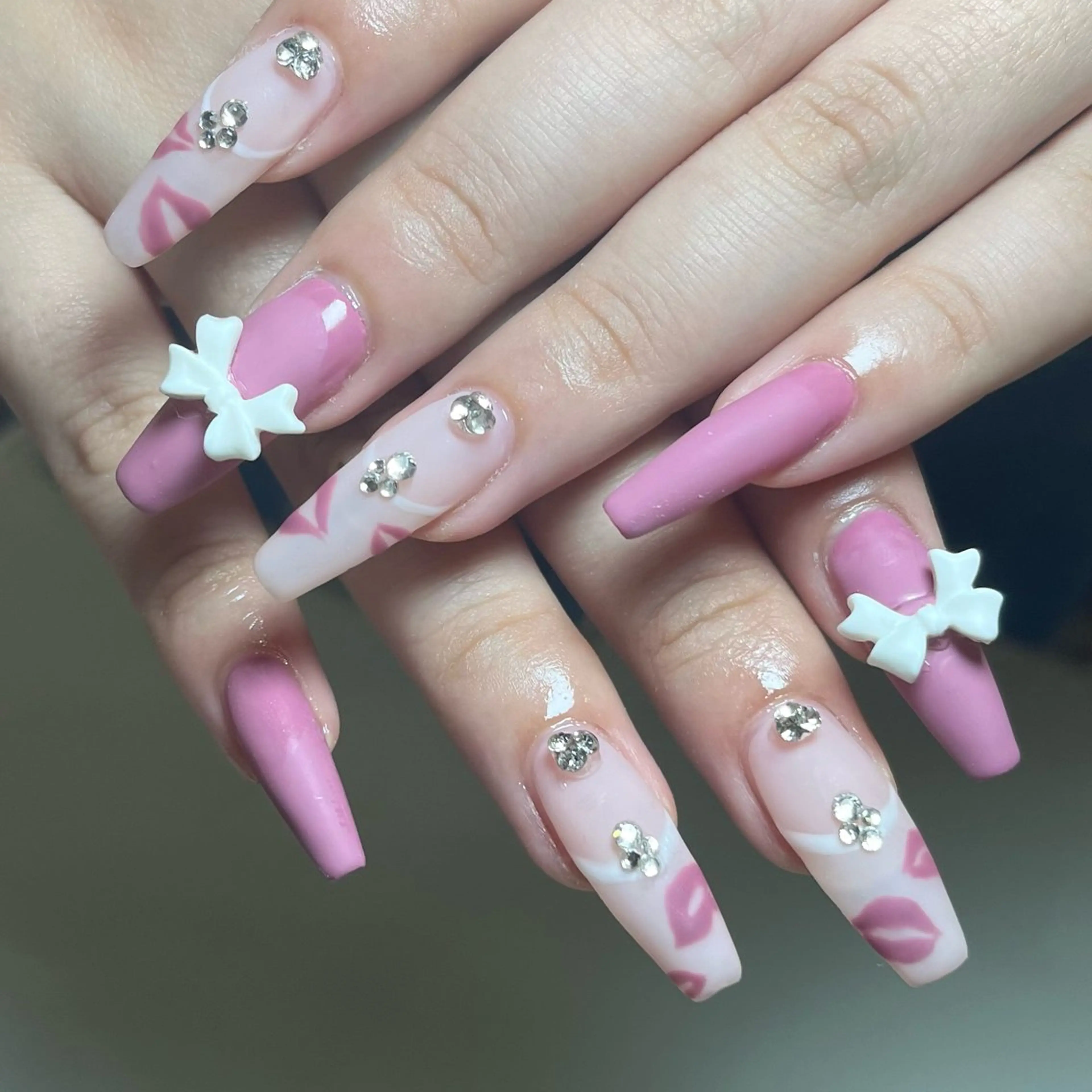 ネイル ハンドネイル D.d Haruka /y2k/持ち込みのネイルデザイン