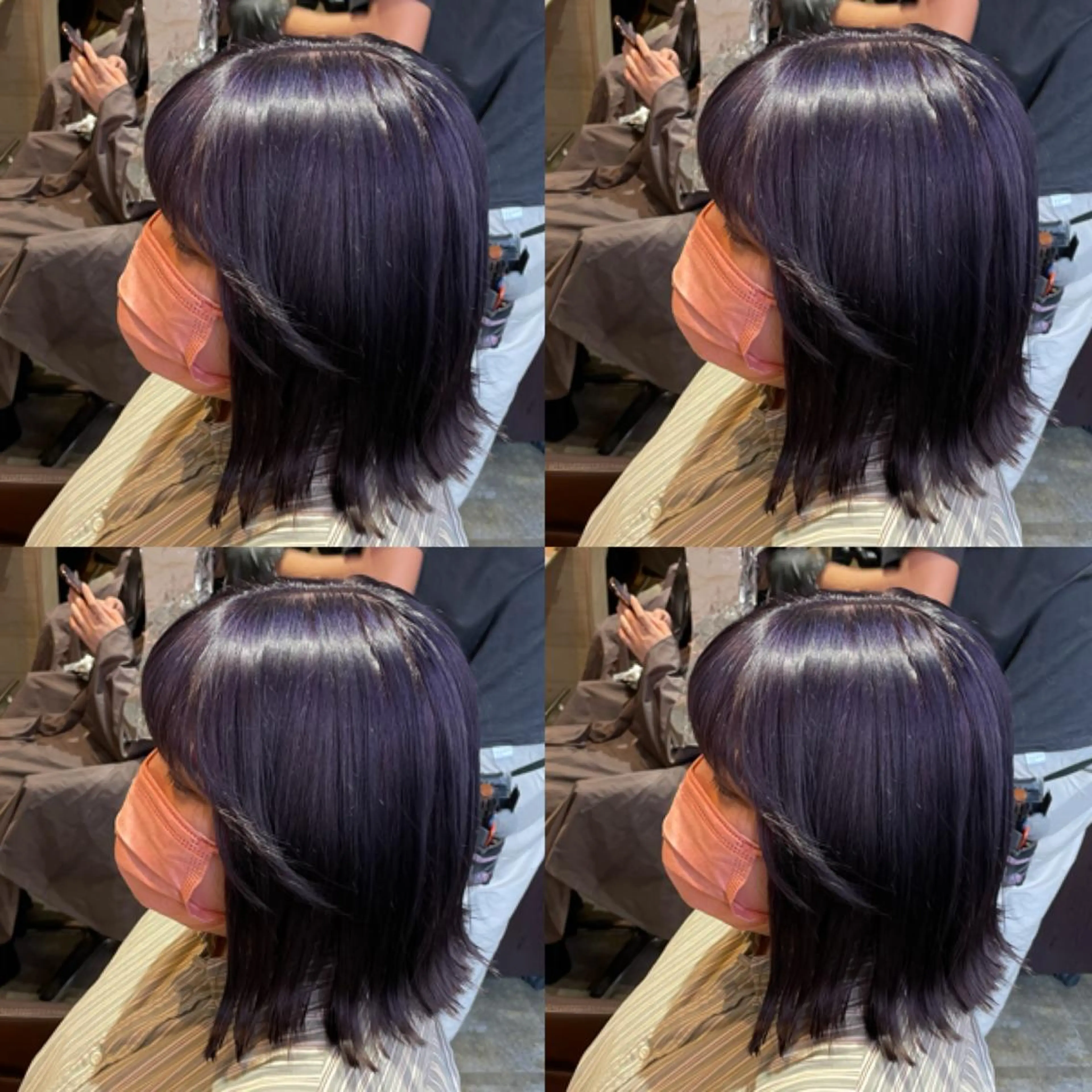 ミディアム カラー Minami. 🩵 再現性特化ヘアのヘアスタイル