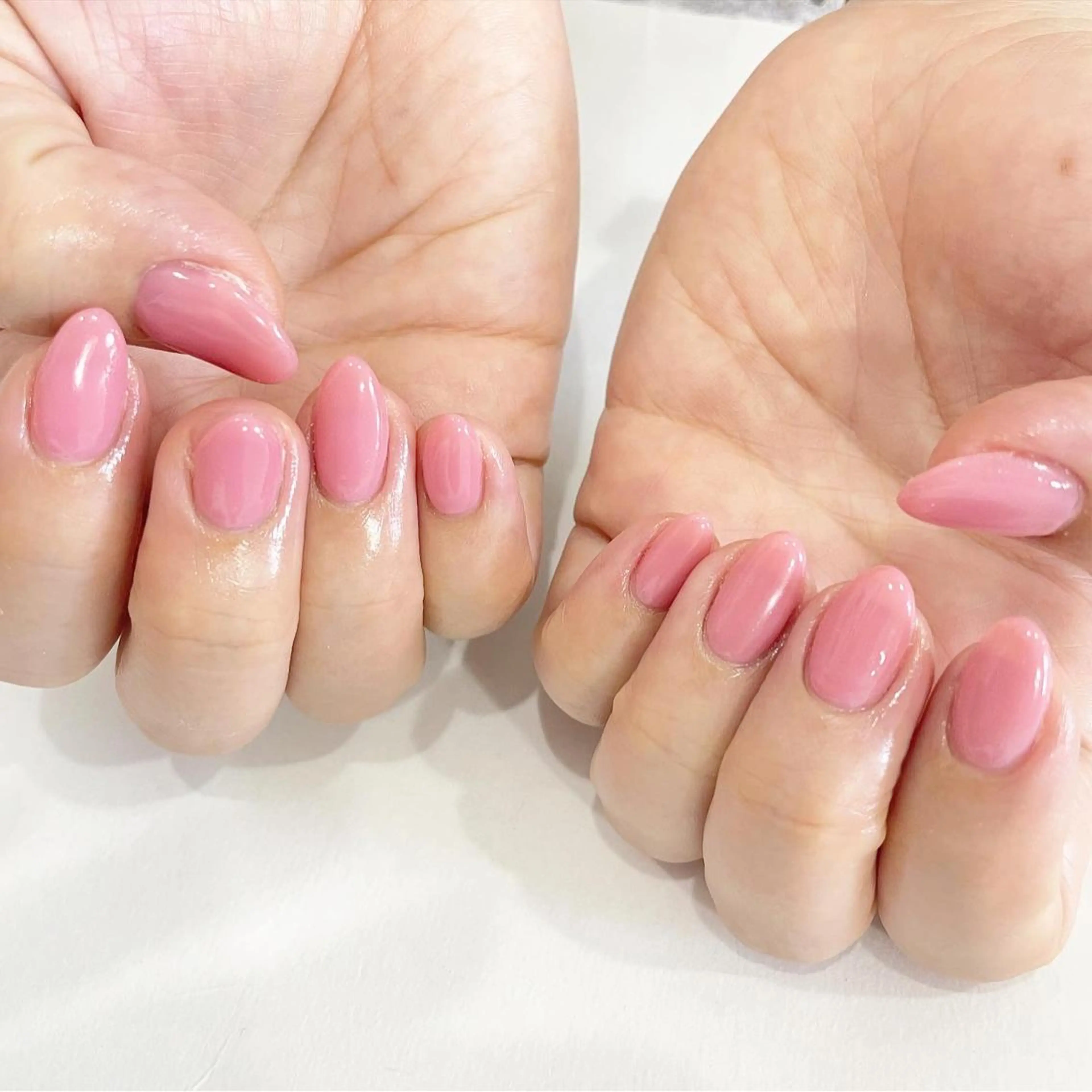 ネイル ワンカラーネイル ハンドネイル Minami 🍓のネイルデザイン