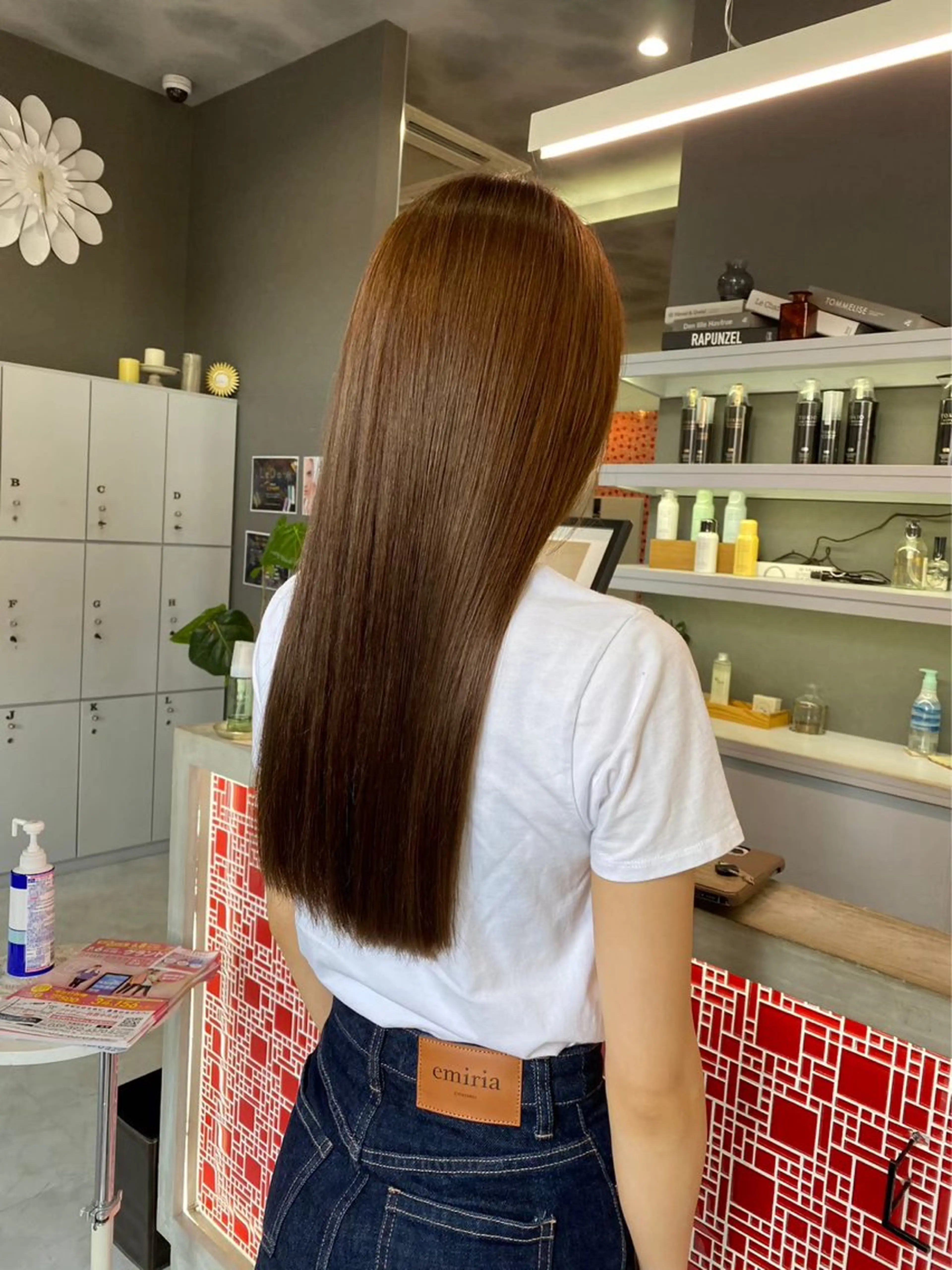 ロング カラー 紙野 優月のヘアスタイル