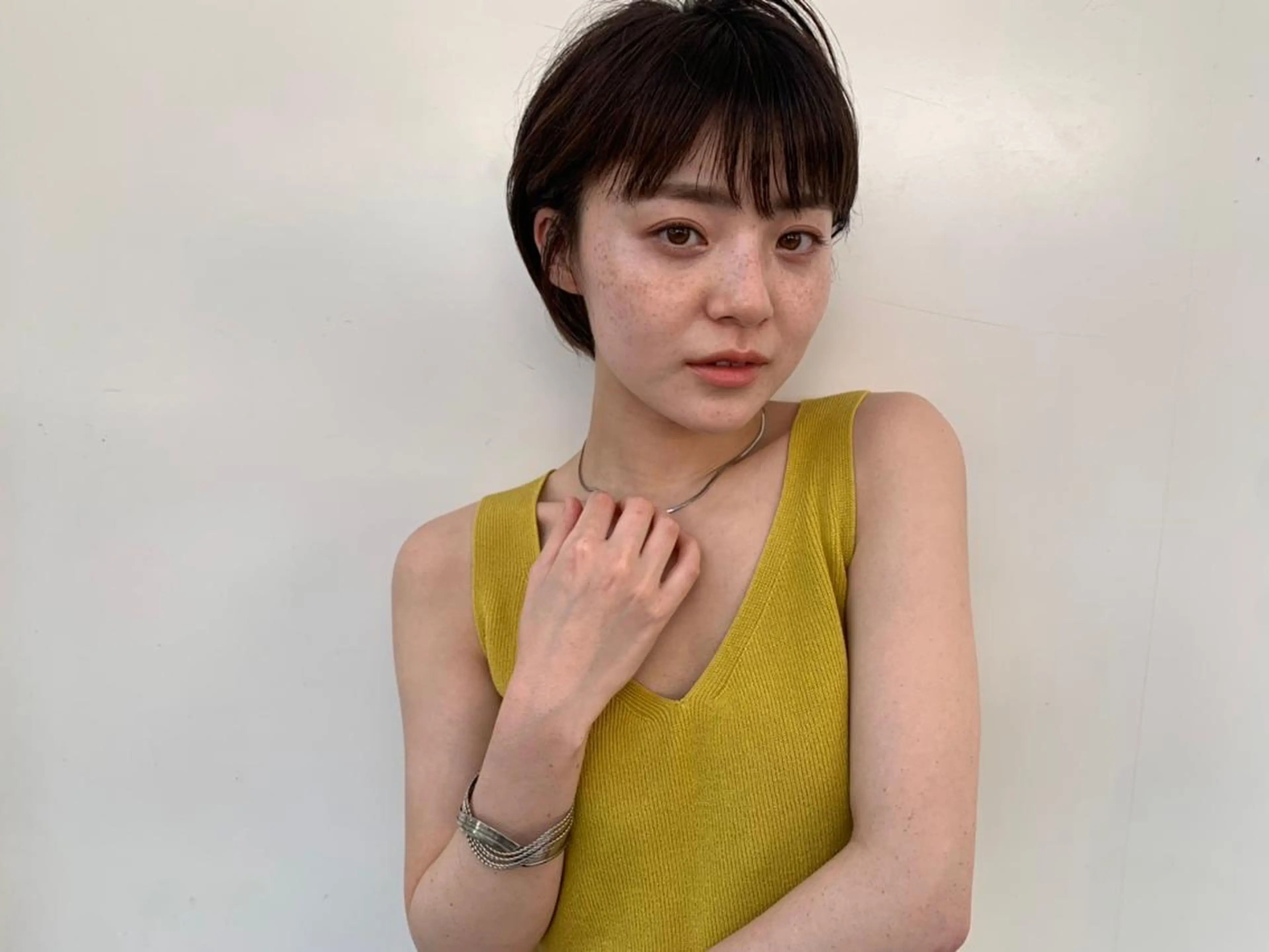 カラー ショート パーマ ダブルカラー グラデーションカラー ハイライトカラー イルミナカラー インナーカラー CEINE PATHのヘアスタイル