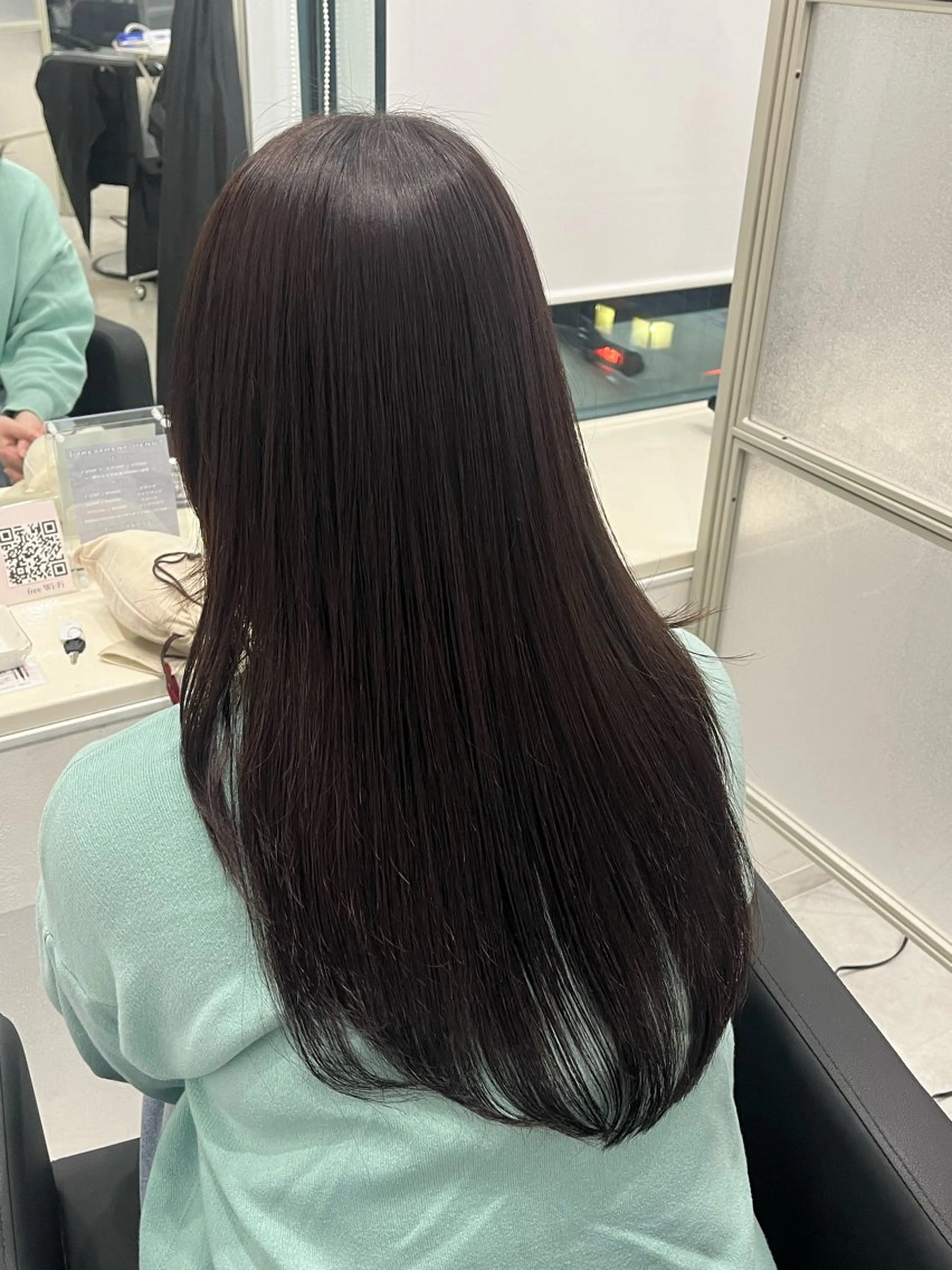 ロング カラー ブラウンカラー marshu所属・似合わせ/艶カラー /大阪/nanaのヘアスタイル