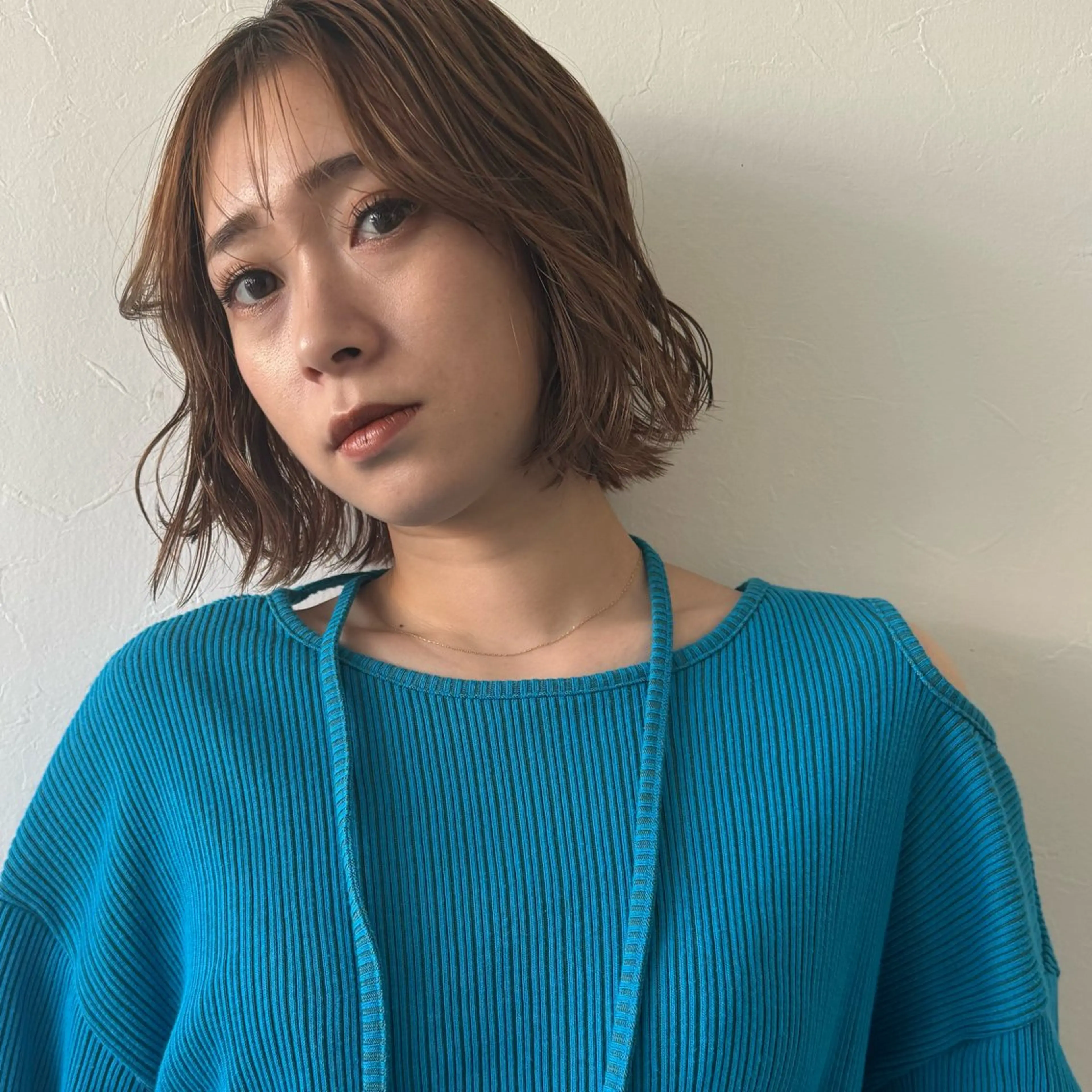 ショート パーマ 浅津 菜月のヘアスタイル